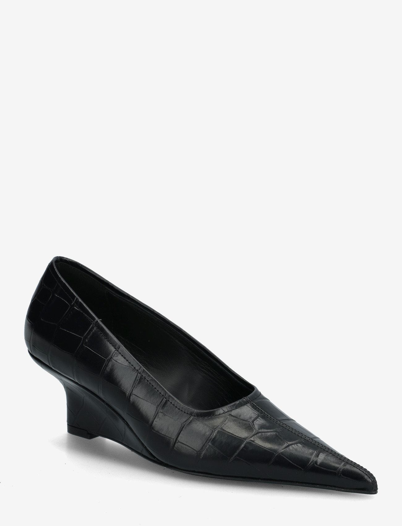 TOTEME - Sharp Wedge leather pumps - pumps - black - 0