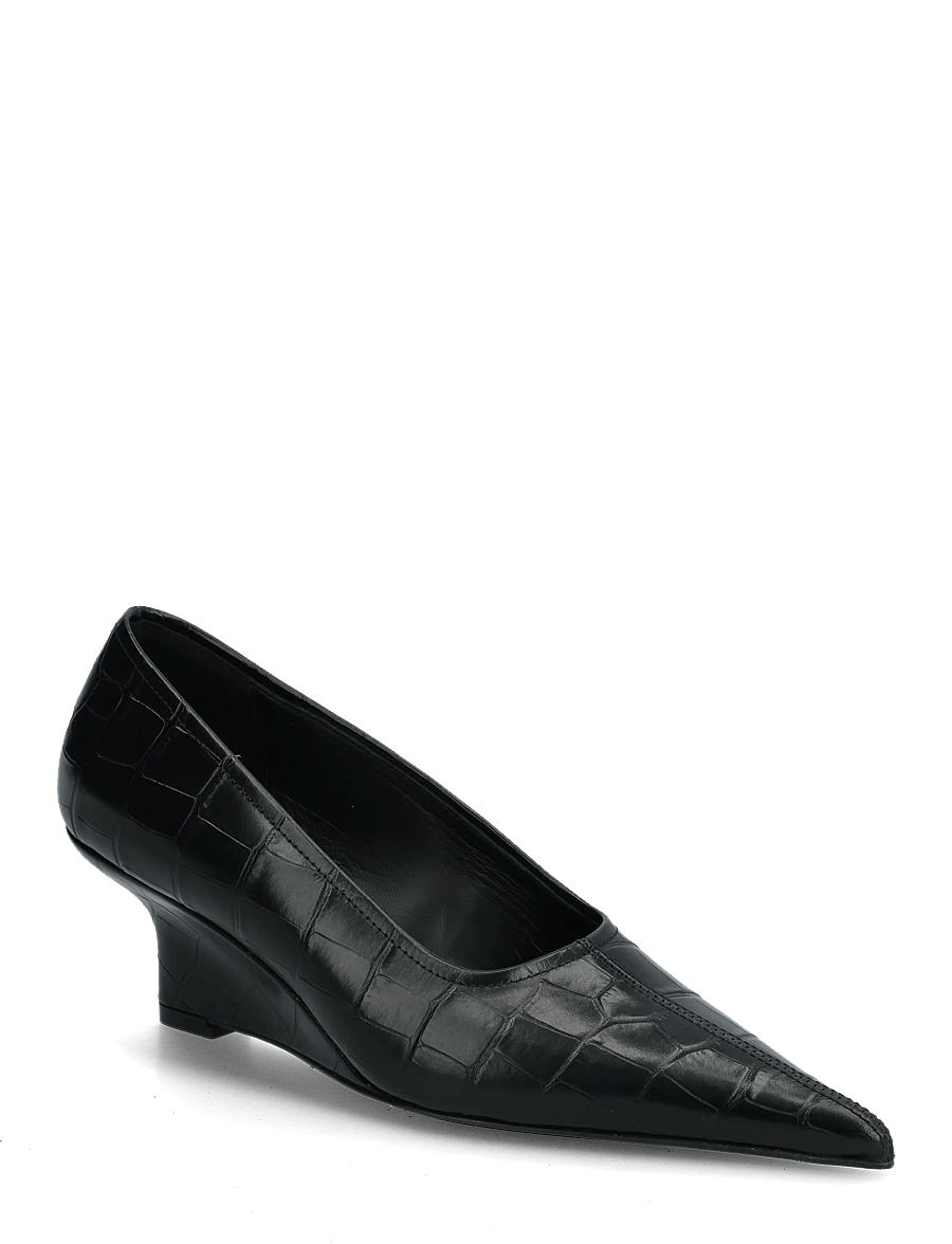 TOTEME - Sharp Wedge leather pumps - pumps - black - 0
