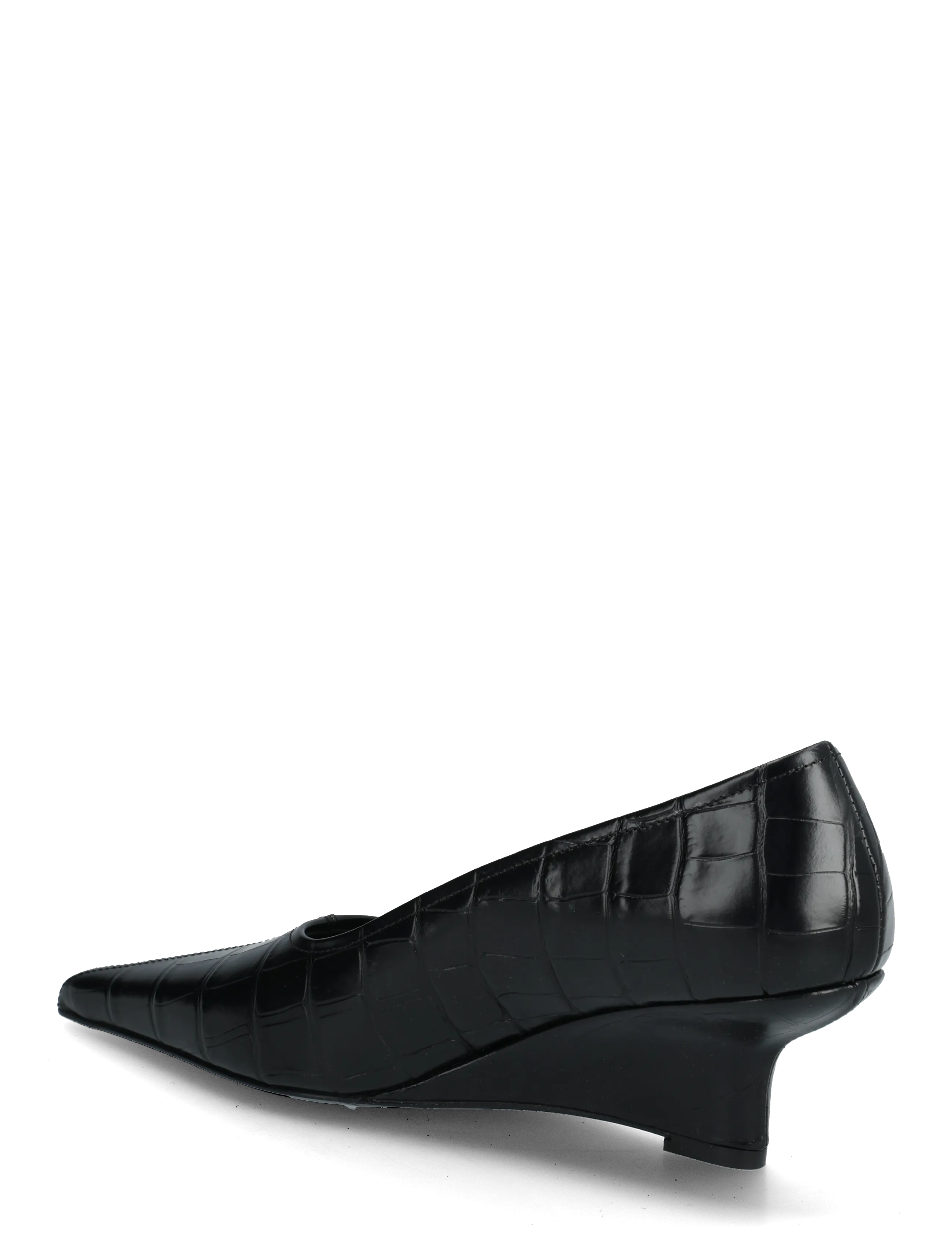 Sharp Wedge Leather Pumps 3