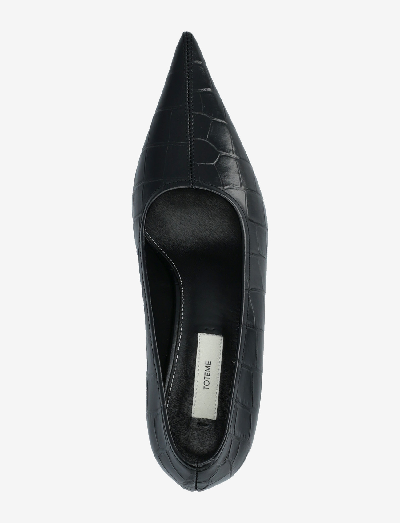 TOTEME - Sharp Wedge leather pumps - pumps - black - 3