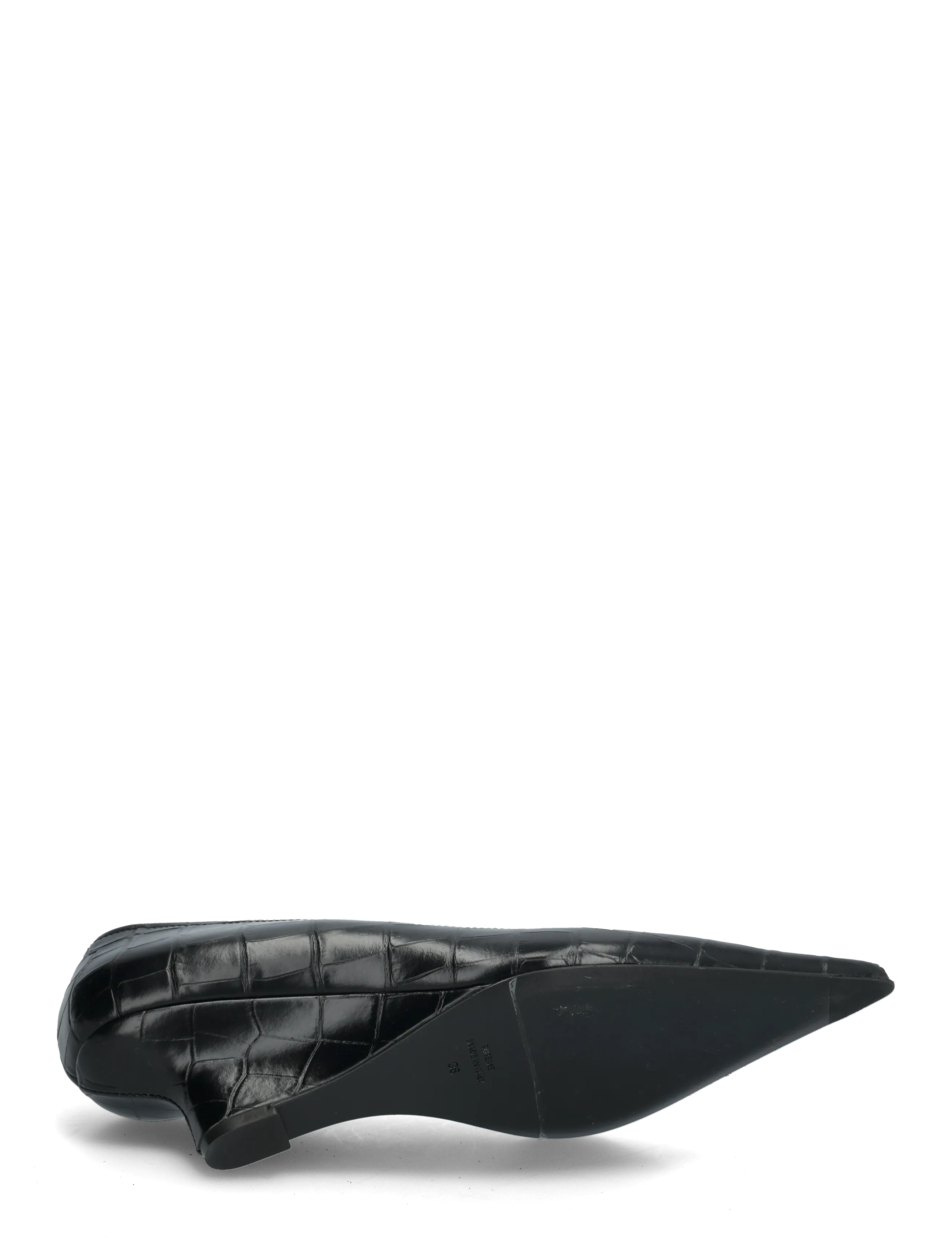 Sharp Wedge Leather Pumps 5