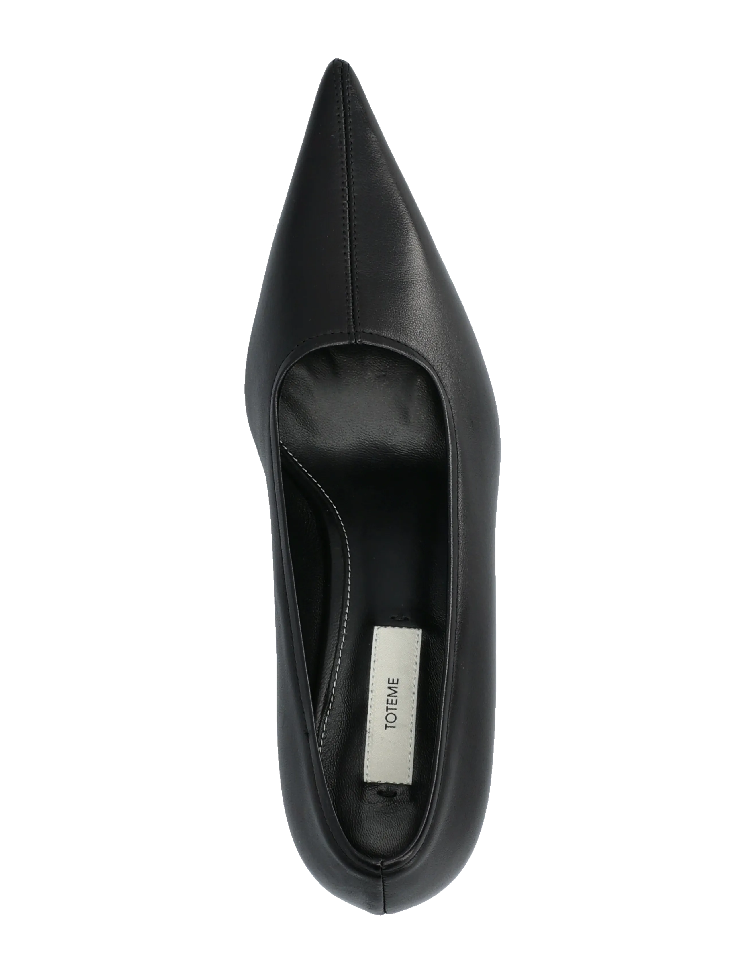 Sharp Wedge Leather Pumps 4