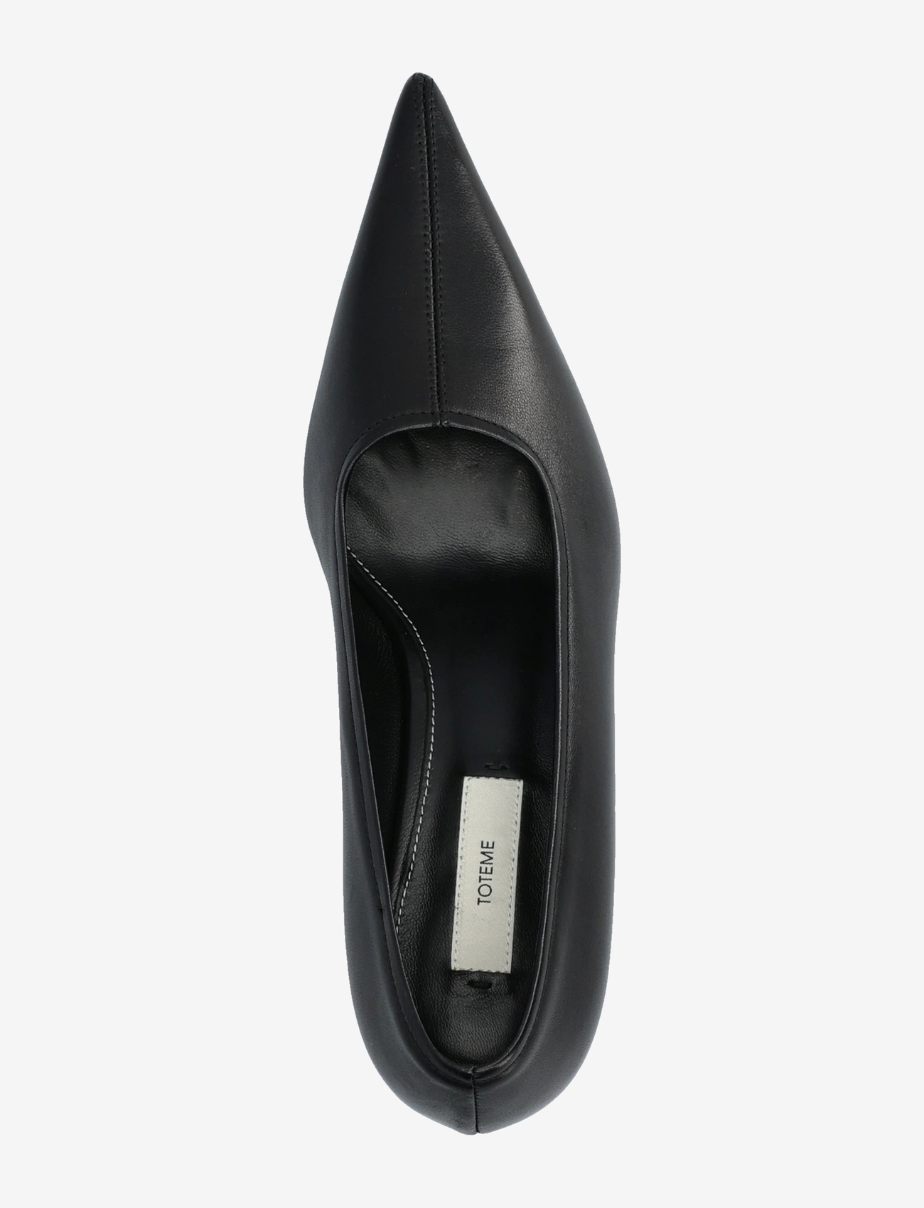 TOTEME - Sharp Wedge leather pumps - pumps - black - 3