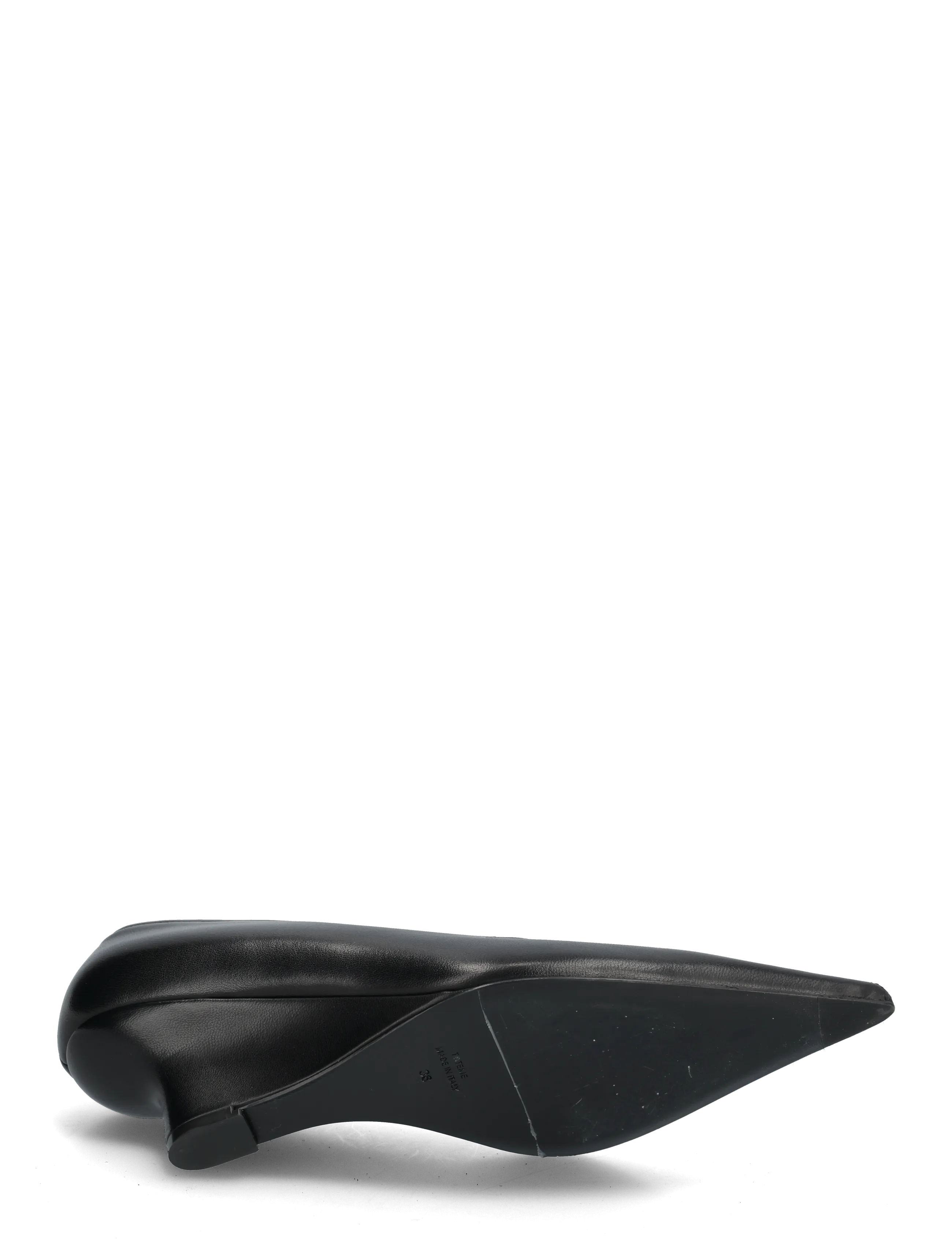 Sharp Wedge Leather Pumps 5
