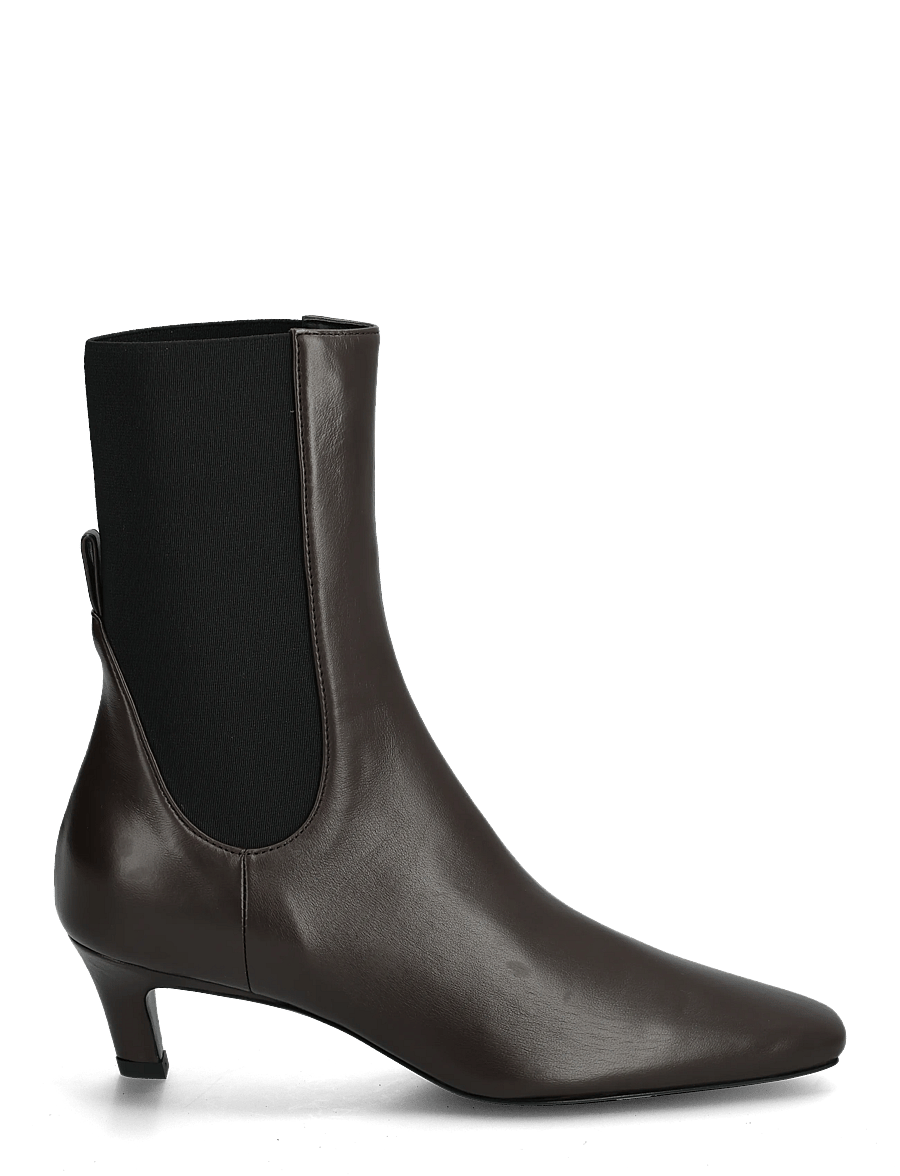 TOTEME - Leather Chelsea Boots 50 mm - chelsea-stígvél - brown - 1