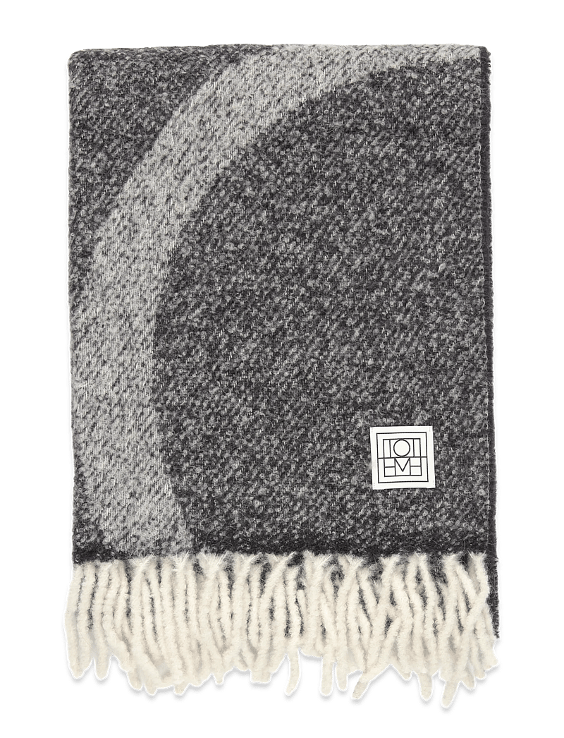 TOTEME - Monogram Jacquard Wool Scarf - winter scarves - multicolored - 1