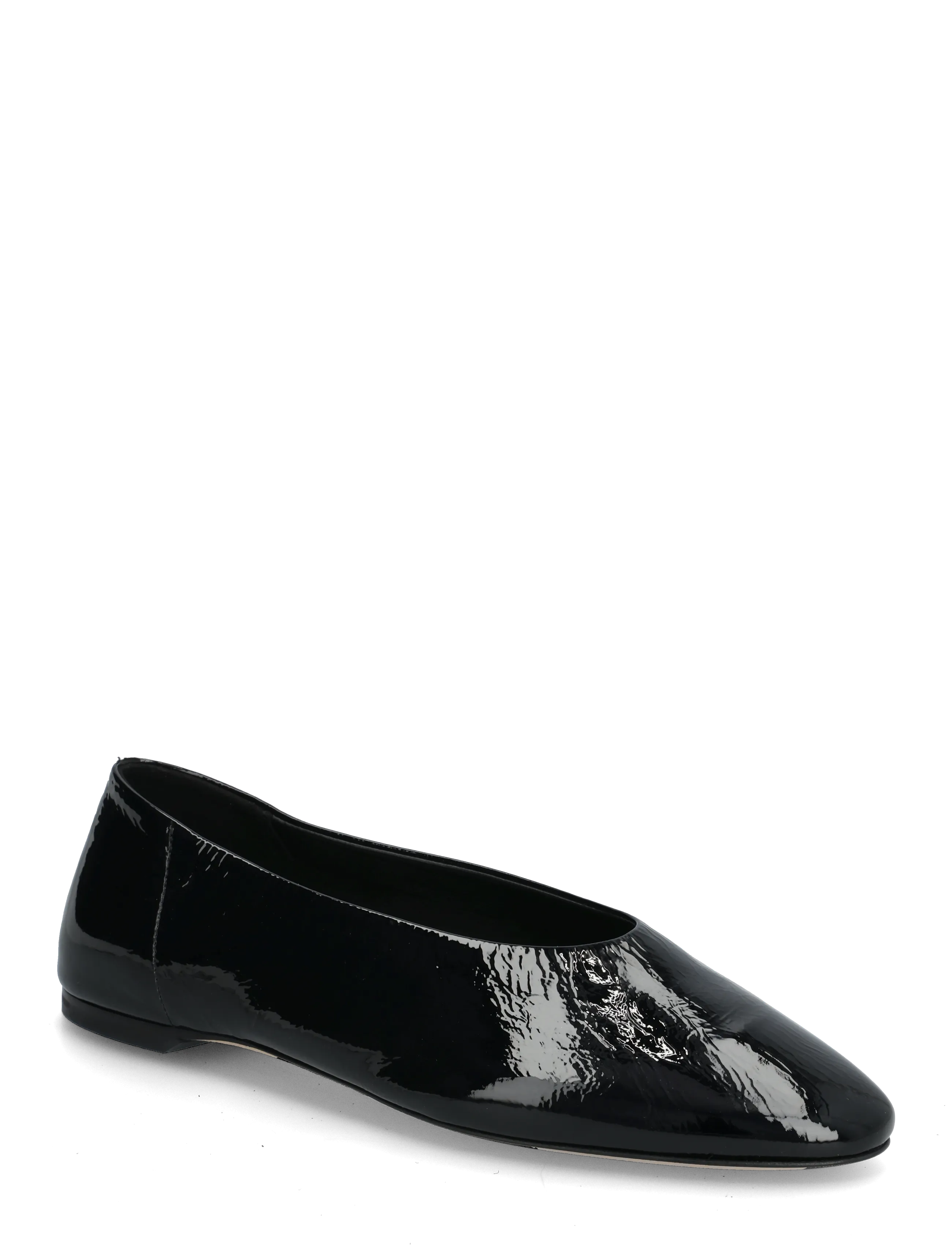 TOTEME Slip Naplack Ballerina Flats, 36, Schuhe, Schwarz - Ballerinas, Frauen