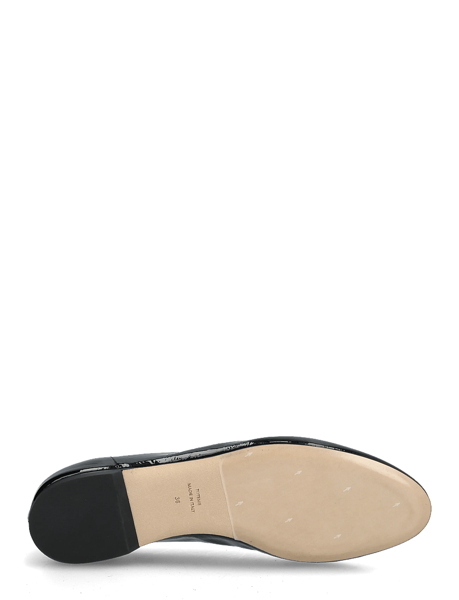 TOTEME - Slip Naplack Ballerina Flats - ypatingos progos - black - 4