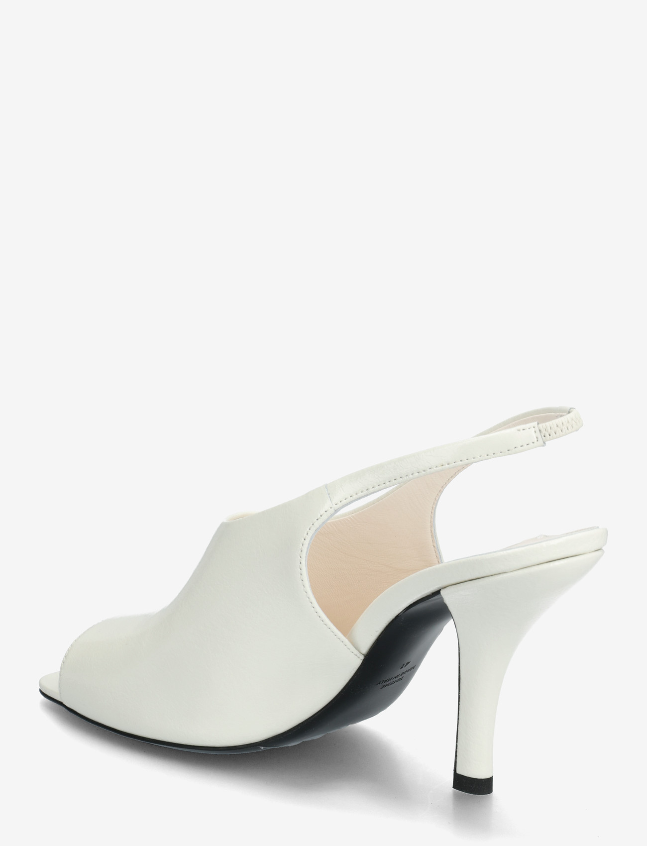 TOTEME - Leather Contour Sandals - konfirmationstøj - white - 1