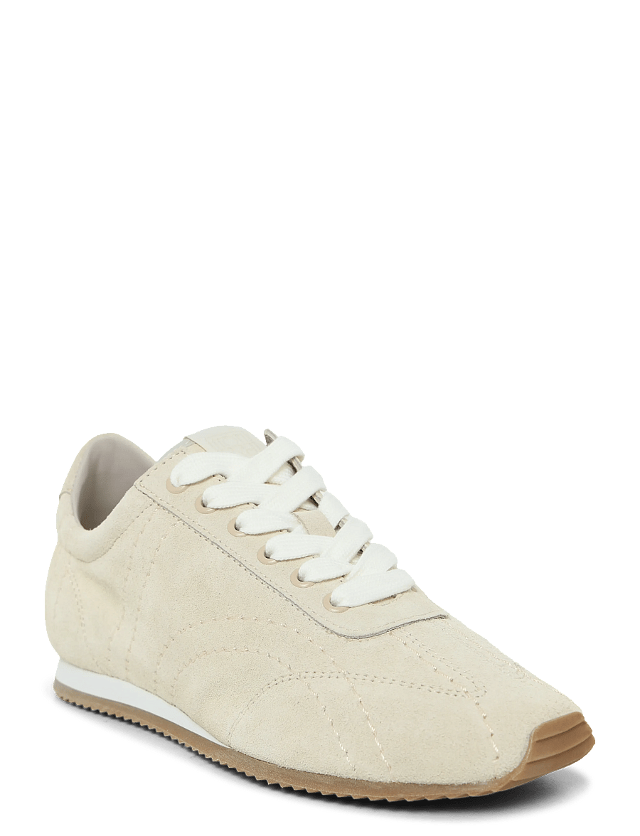 TOTEME - Flex Suede Sneakers - låga sneakers - white - 0