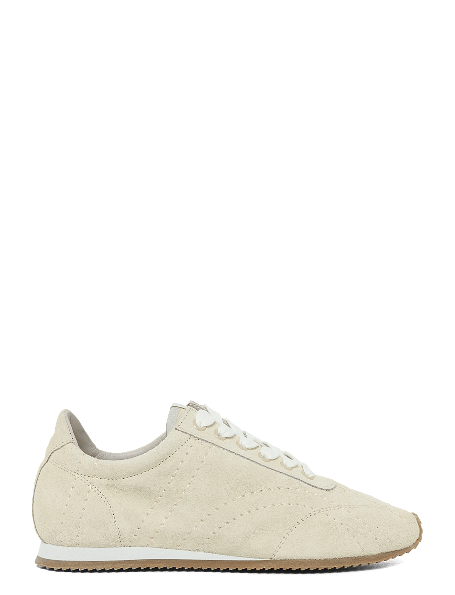 TOTEME - Flex Suede Sneakers - låga sneakers - white - 2