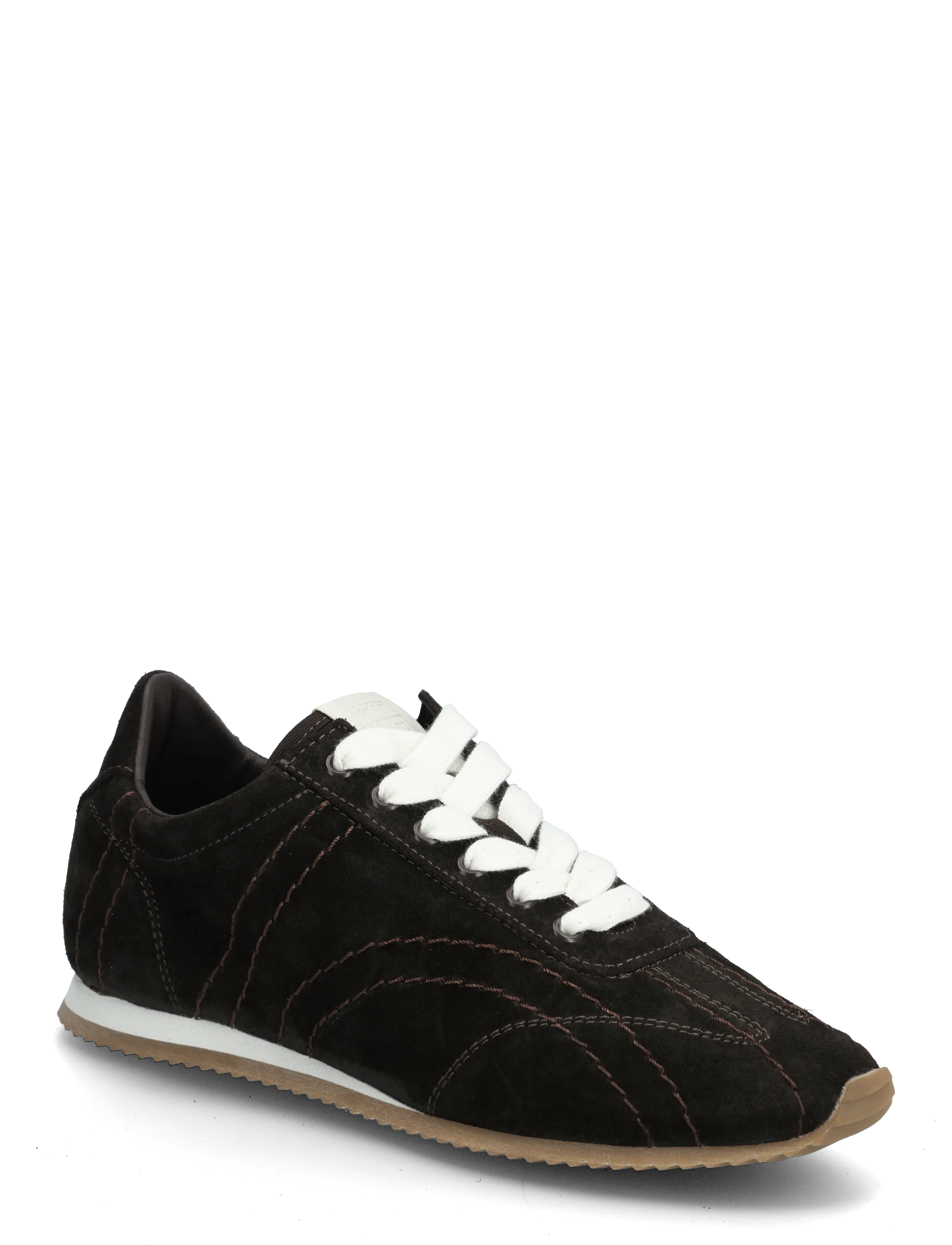 TOTEME Flex Suede Sneakers, 36, Braun - Low-top Frauen