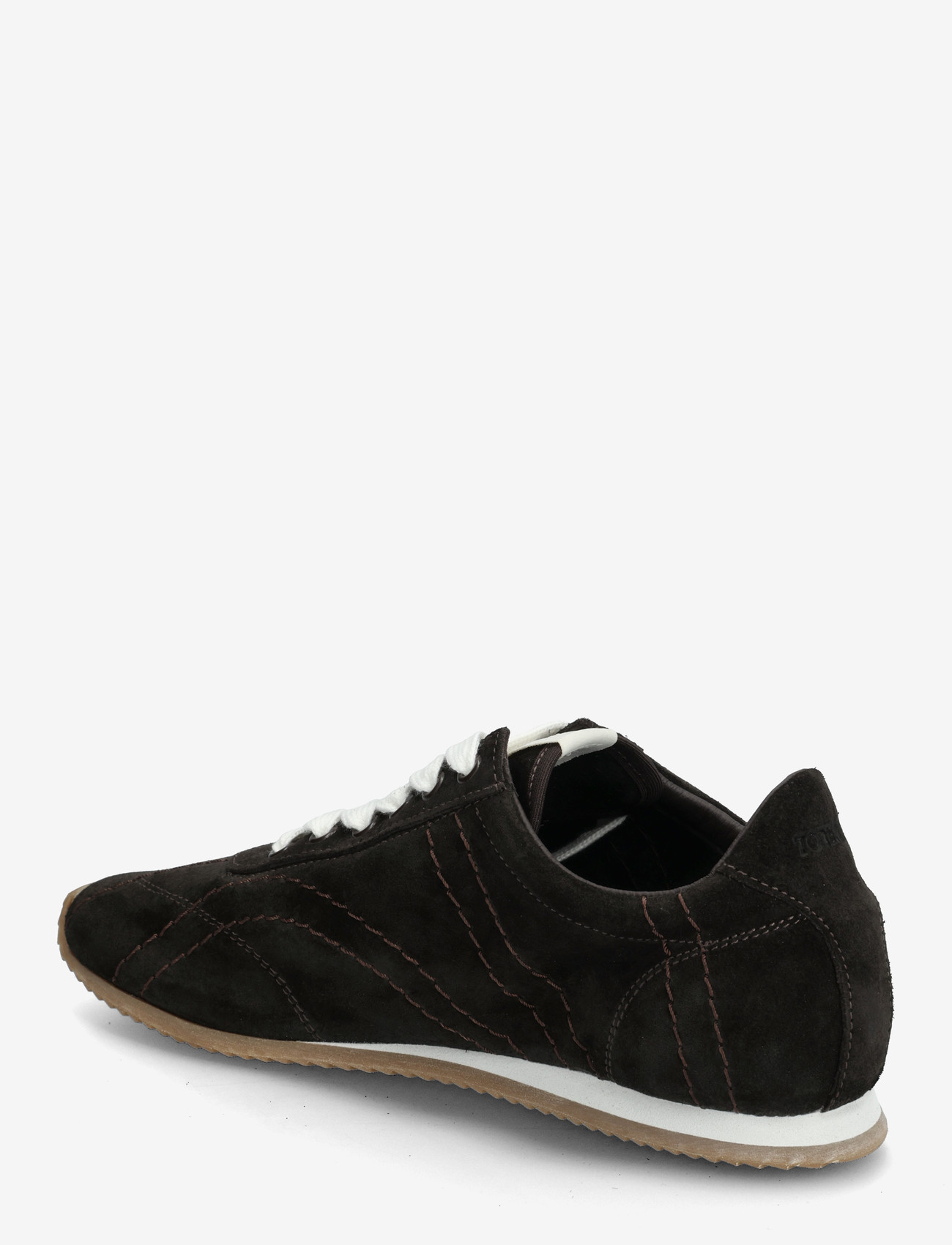 TOTEME - Flex Suede Sneakers - niedrige sneakers - brown - 2