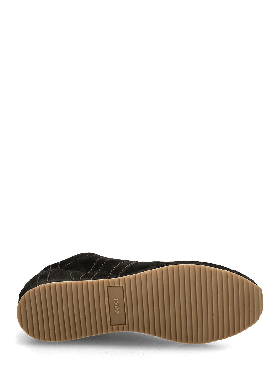 TOTEME - Flex Suede Sneakers - baskets basses - brown - 4
