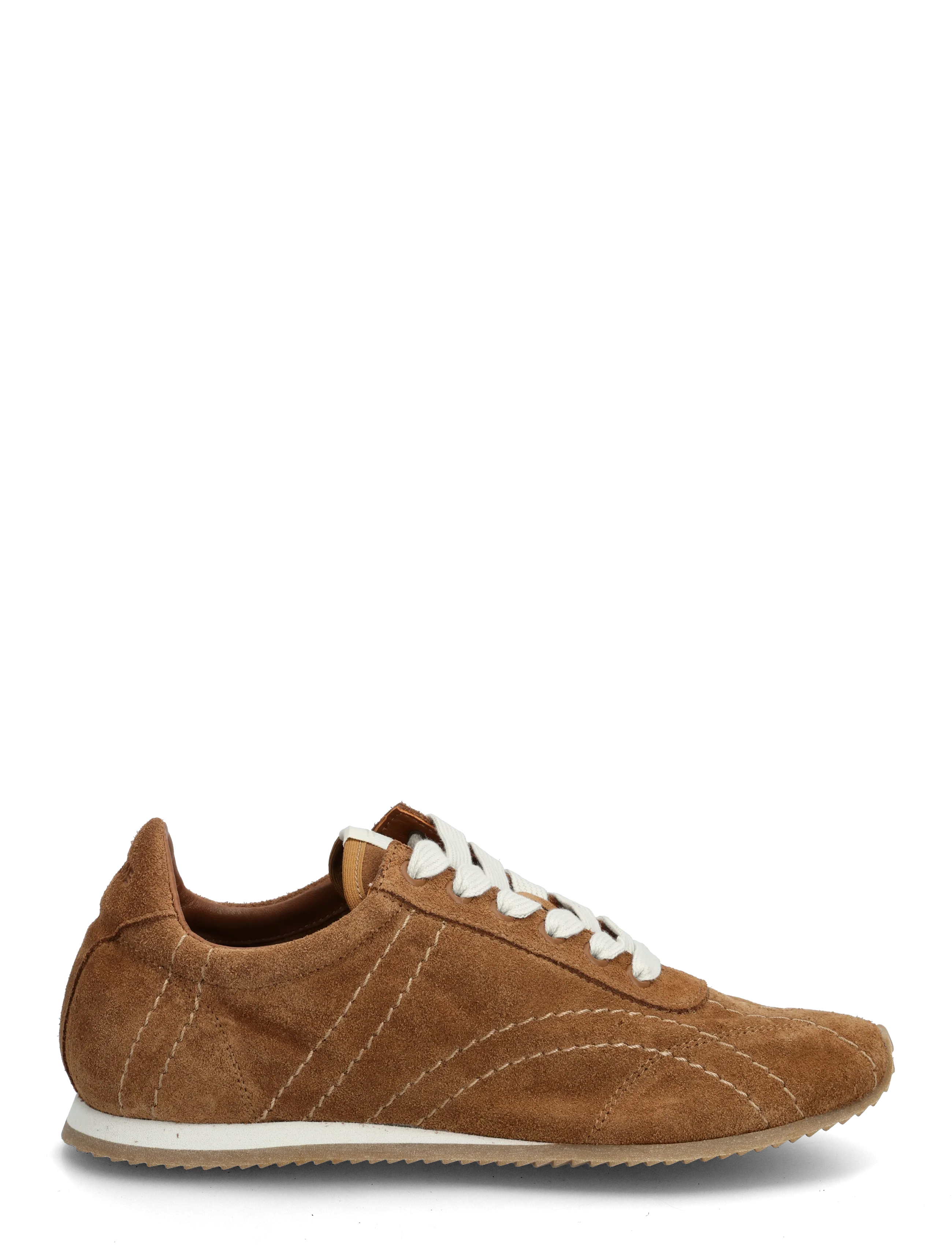 TOTEME - Flex Suede Sneakers - low top sneakers - brown - 1