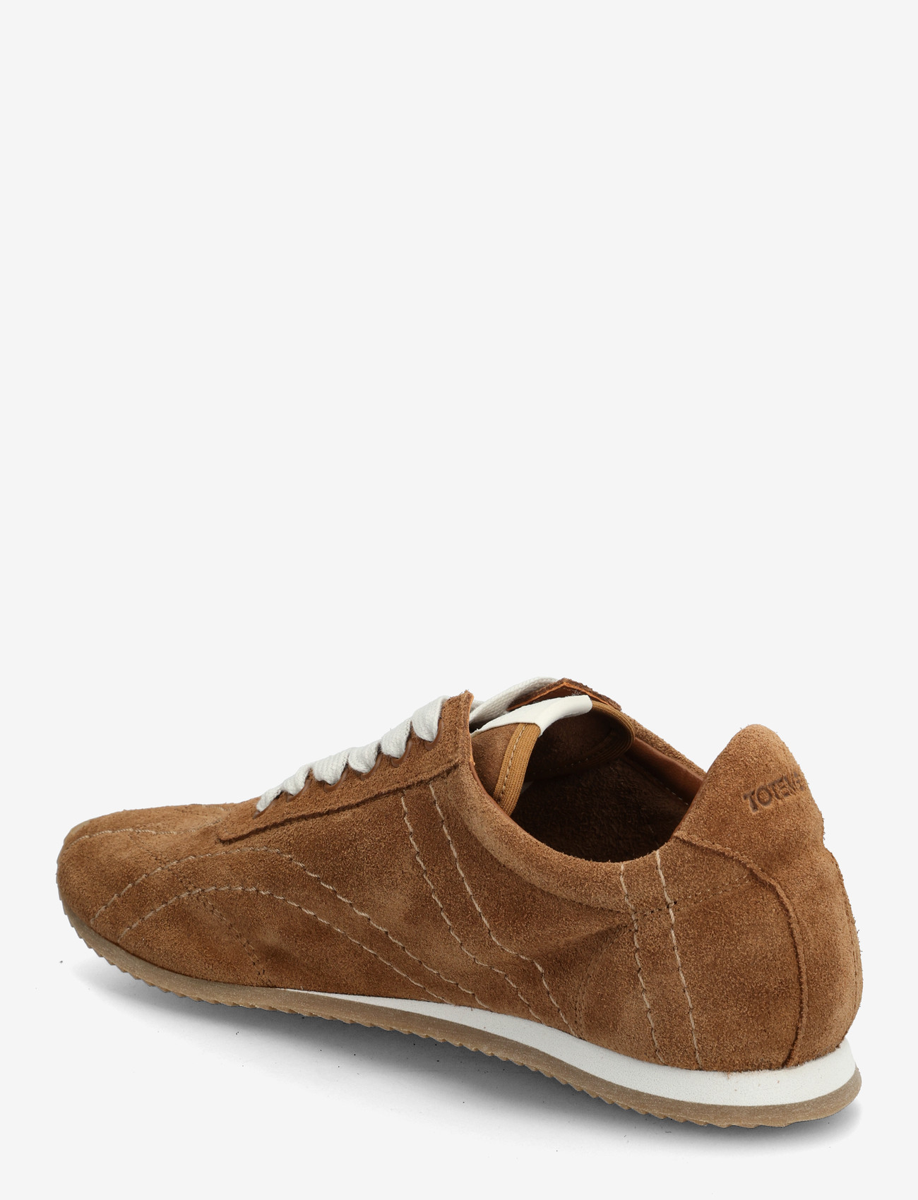 TOTEME - Flex Suede Sneakers - lave sneakers - brown - 2