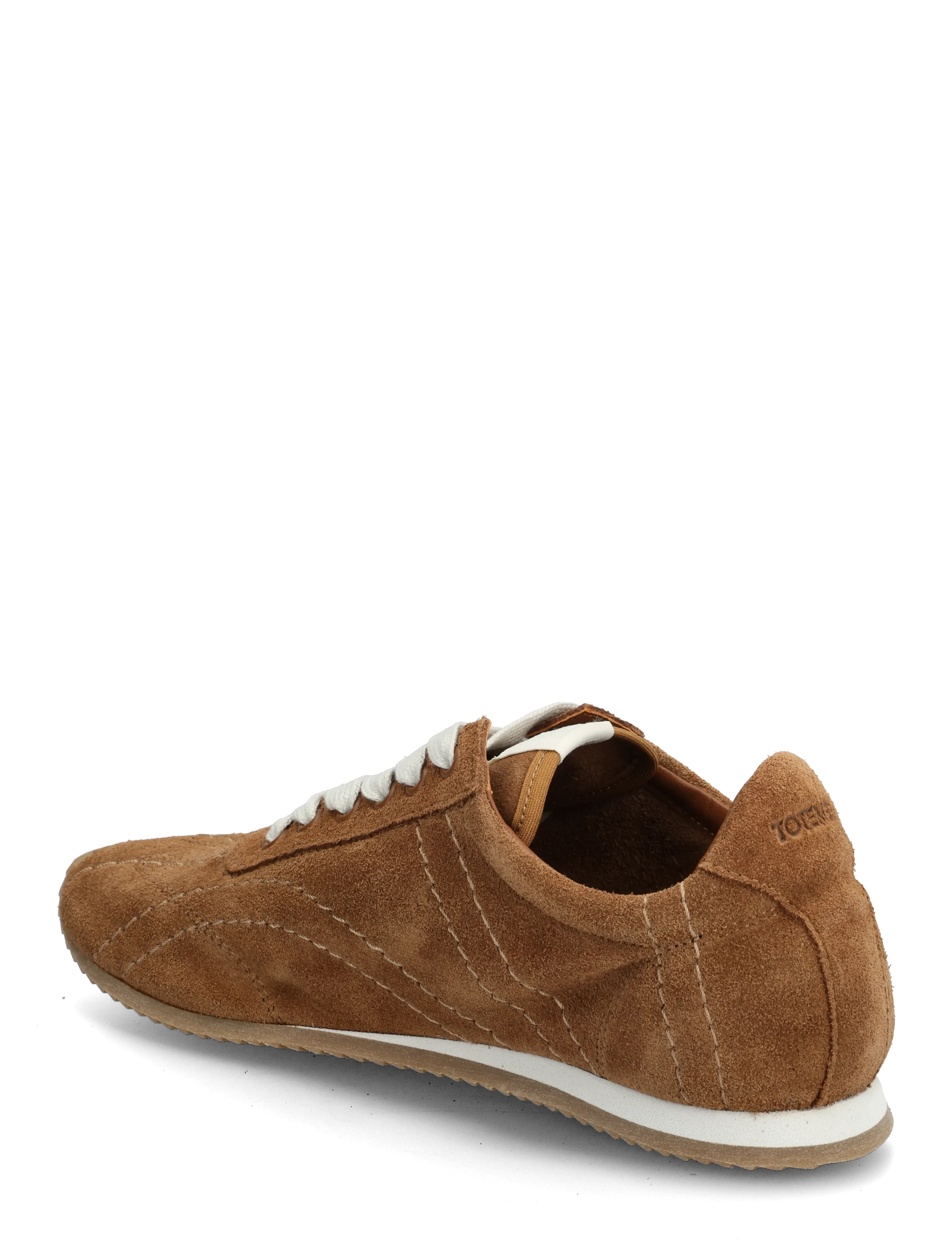 TOTEME - Flex Suede Sneakers - low top sneakers - brown - 2