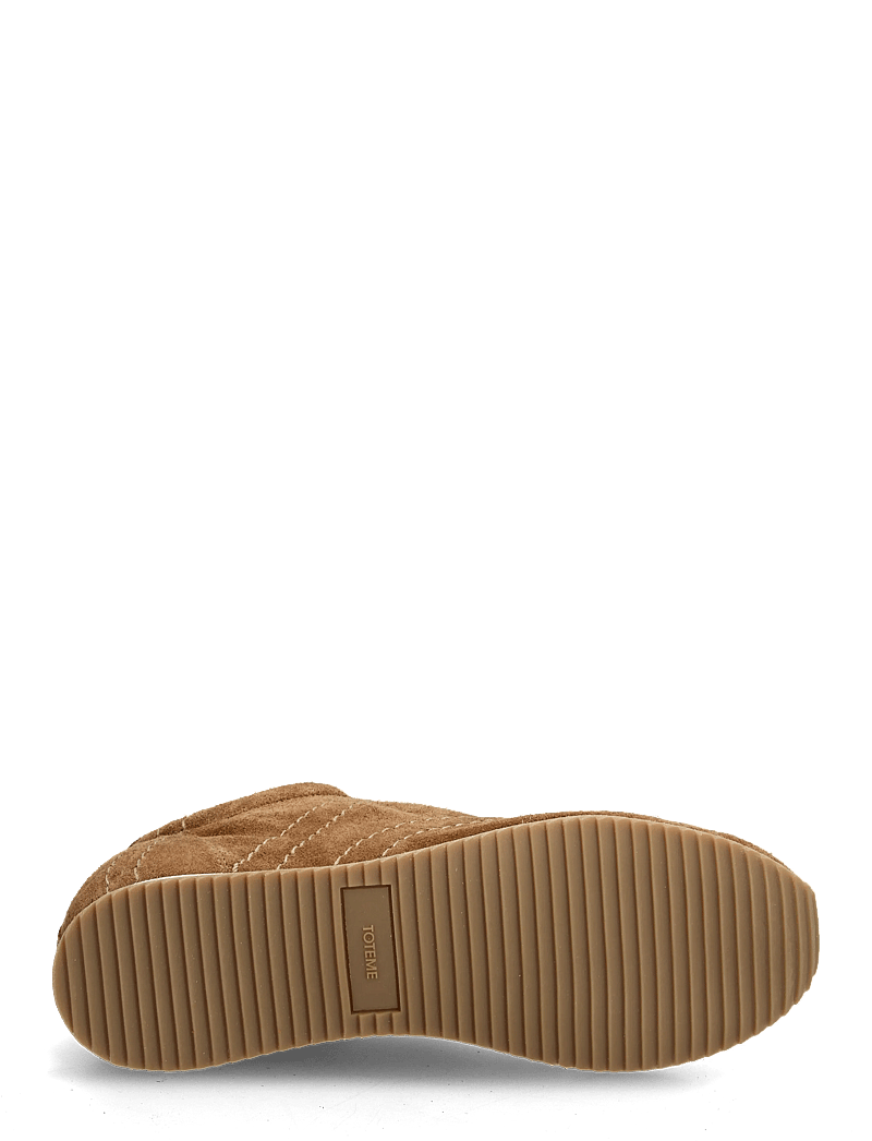TOTEME - Flex Suede Sneakers - låga sneakers - brown - 4