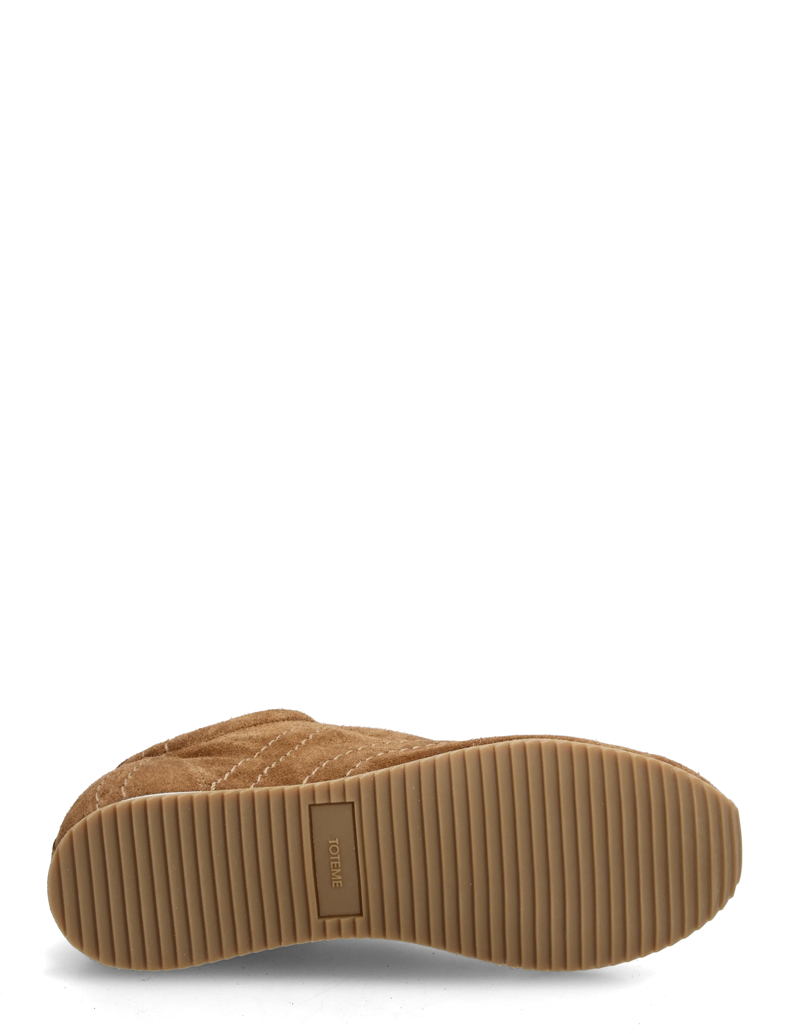 TOTEME - Flex Suede Sneakers - ikdienas apavi ar pazeminātu augšdaļu - brown - 4
