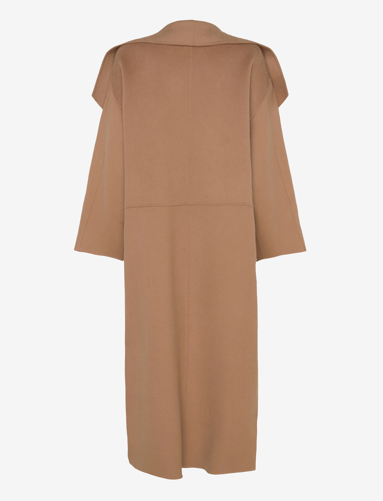 TOTEME - SIGNATURE WOOL CASHMERE COAT - winterjacken - beige - 1