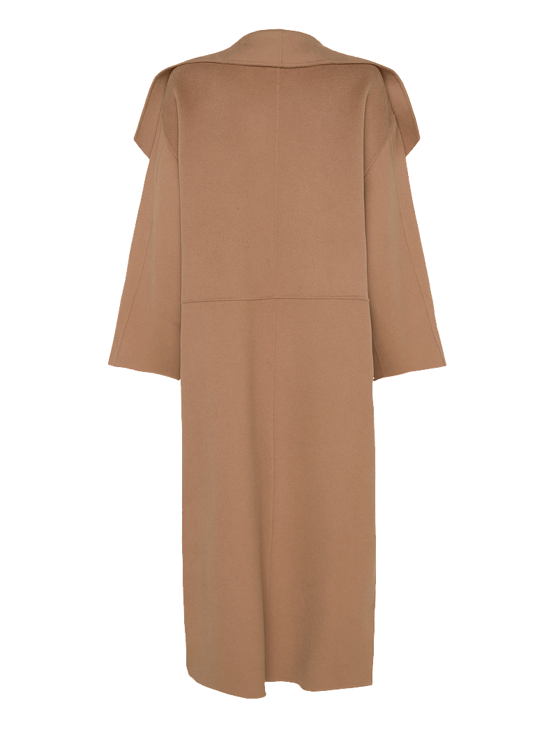 TOTEME - SIGNATURE WOOL CASHMERE COAT - winterjacken - beige - 1