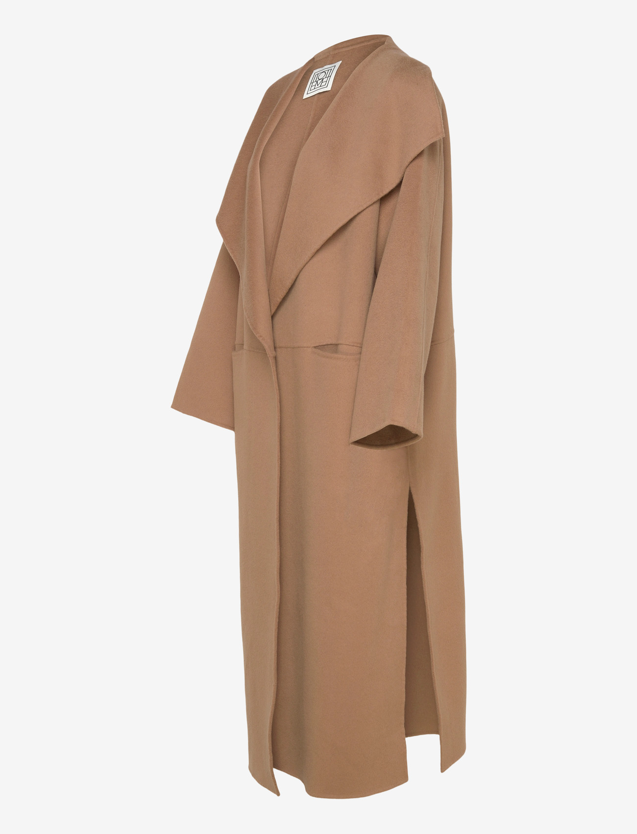 TOTEME - SIGNATURE WOOL CASHMERE COAT - winterjacken - beige - 2