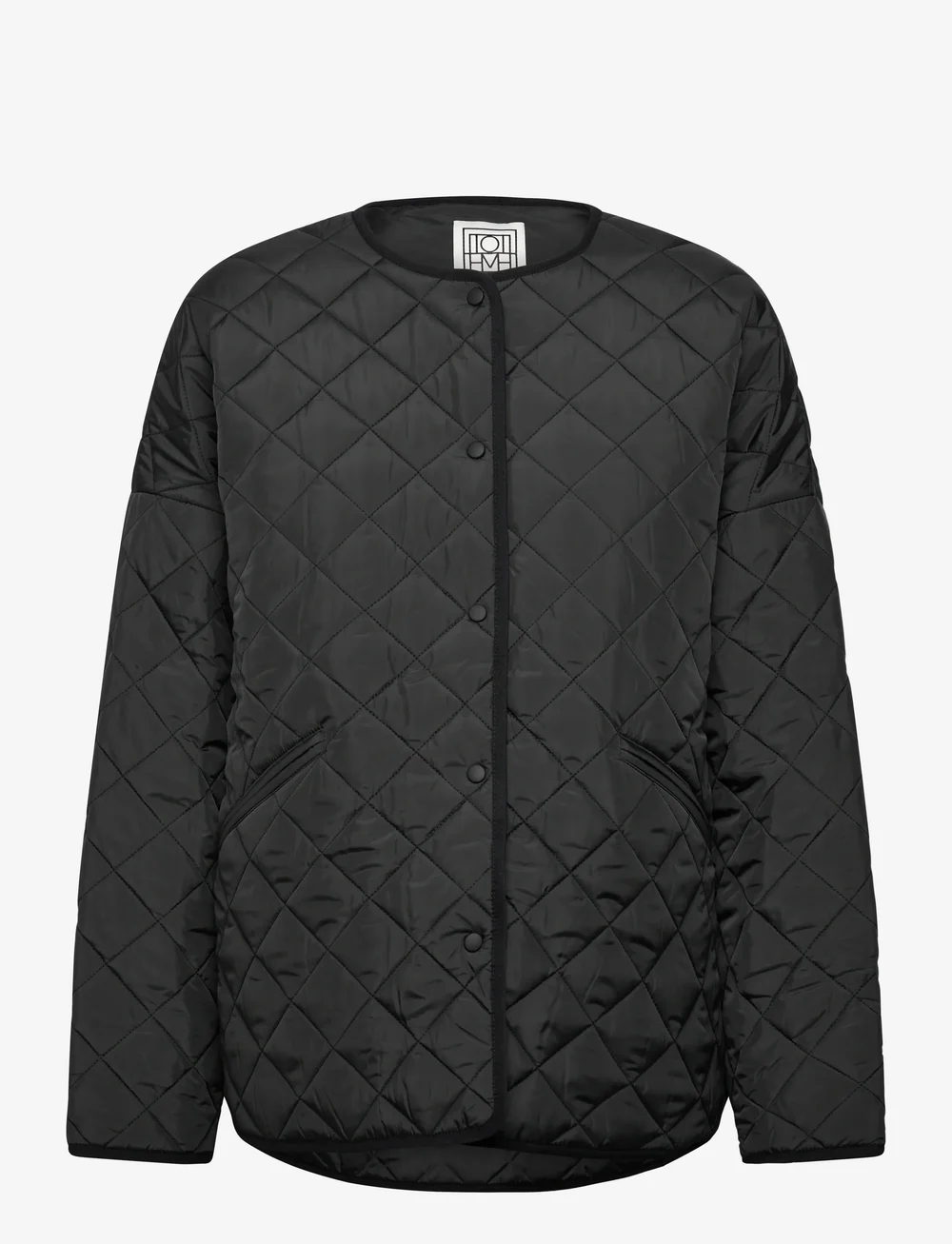 TOTEME - QUILTED JACKET - pikowana - black - 0