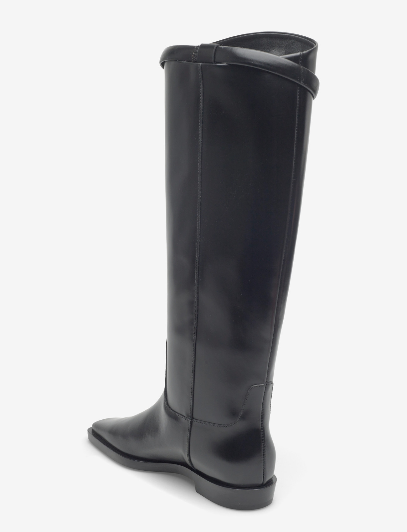 TOTEME - LEATHER RIDING BOOTS - long boots - black - 2