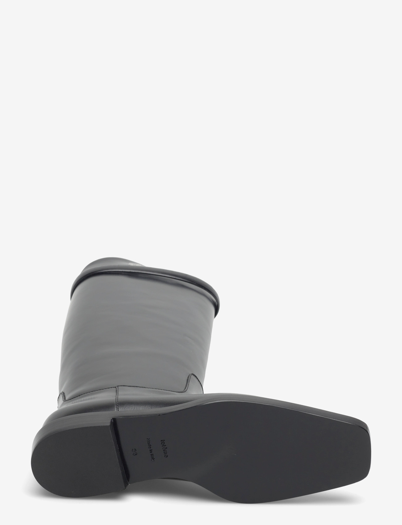 TOTEME - LEATHER RIDING BOOTS - long boots - black - 4