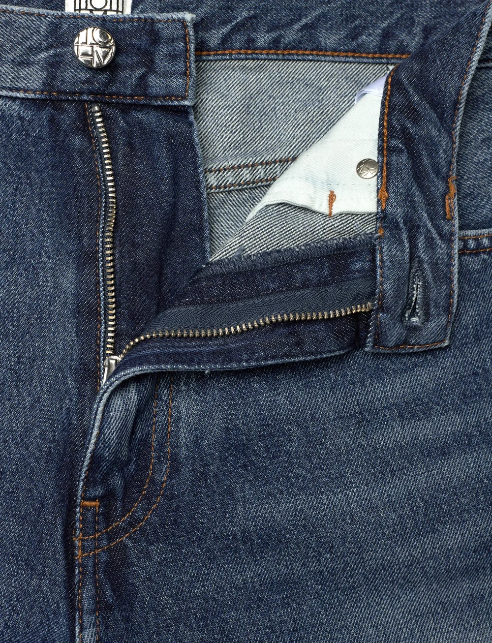 TOTEME - TWISTED SEAM DENIM - tapered jeans - washed blue - 3