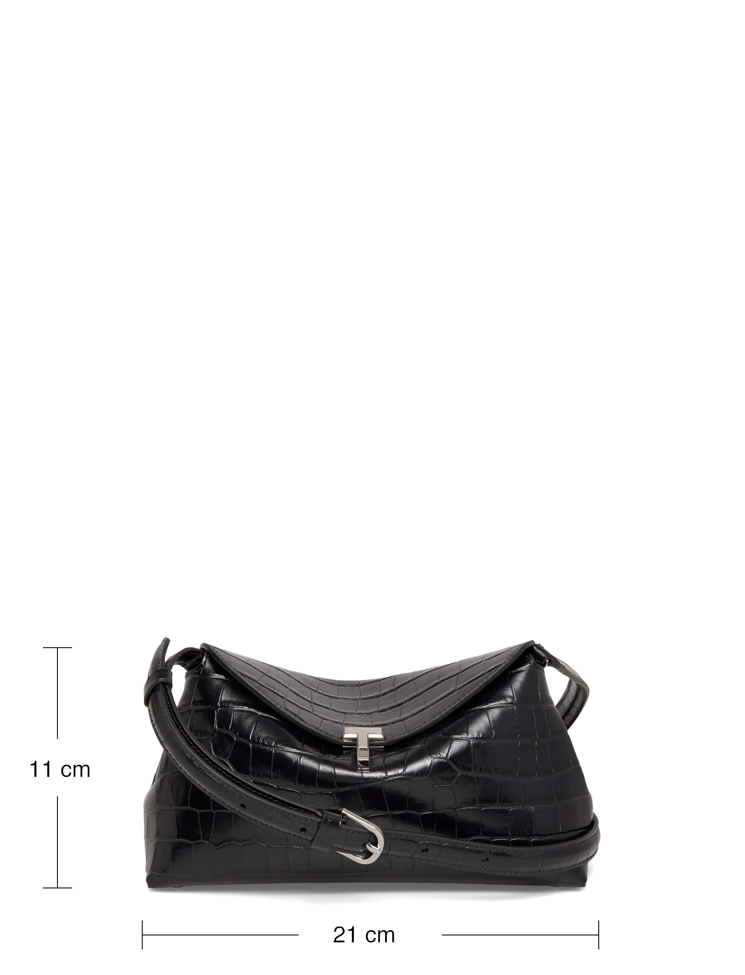 TOTEME - T-LOCK CLUTCH - teatrikotid - black - 3