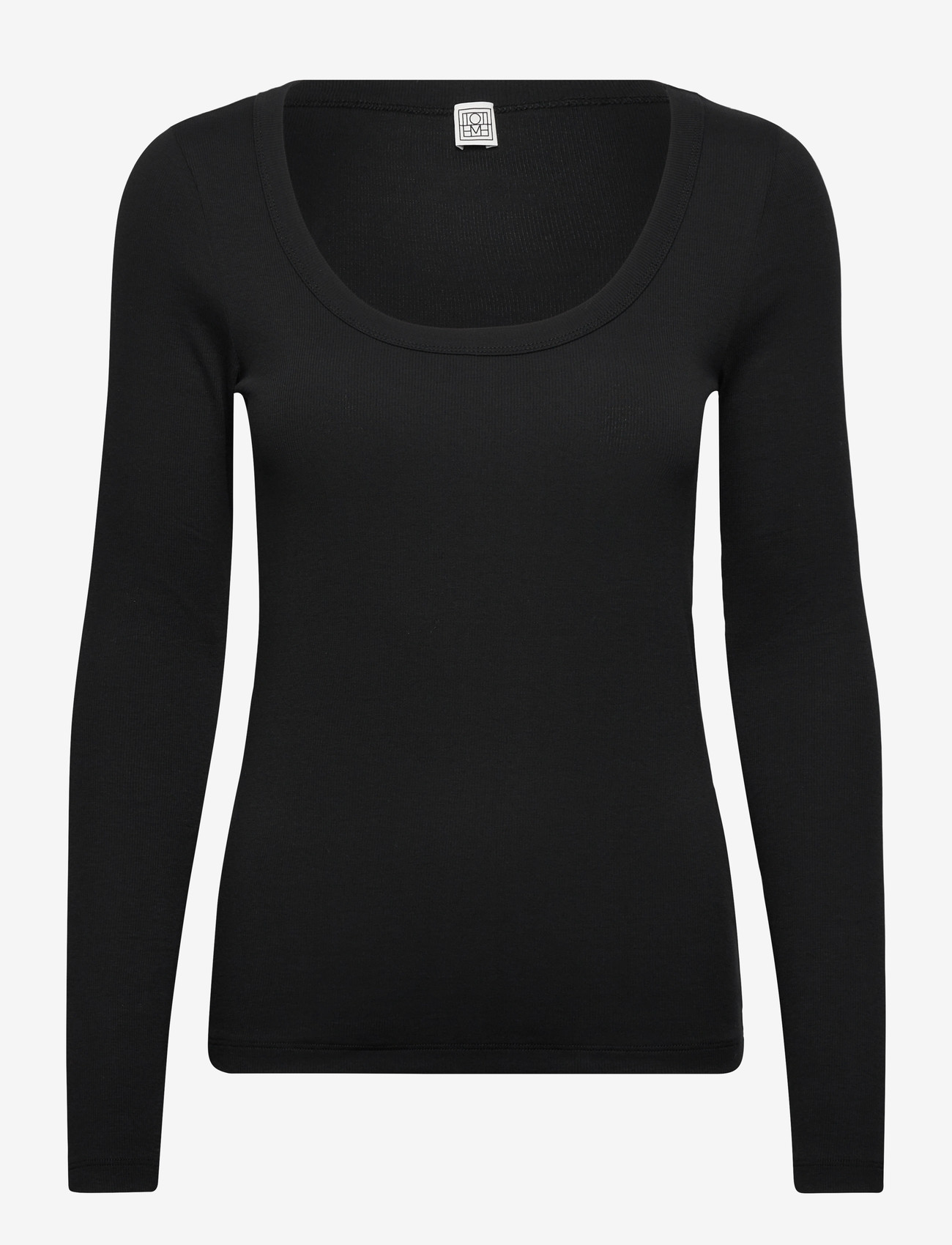 TOTEME - CLASSIC RIB TOP - black - 0