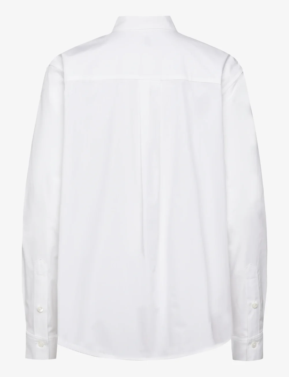 TOTEME - SIGNATURE COTTON SHIRT - långärmade skjortor - white - 1