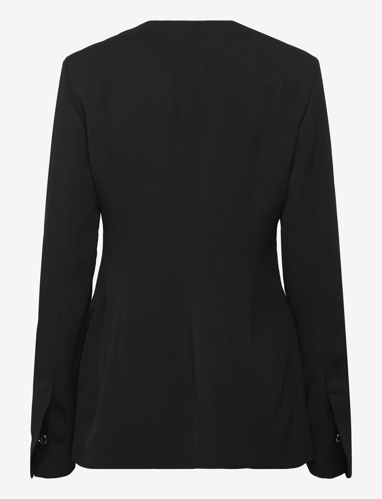 TOTEME - COLLARLESS EVENING JACKET - yksiriviset bleiserit - black - 1