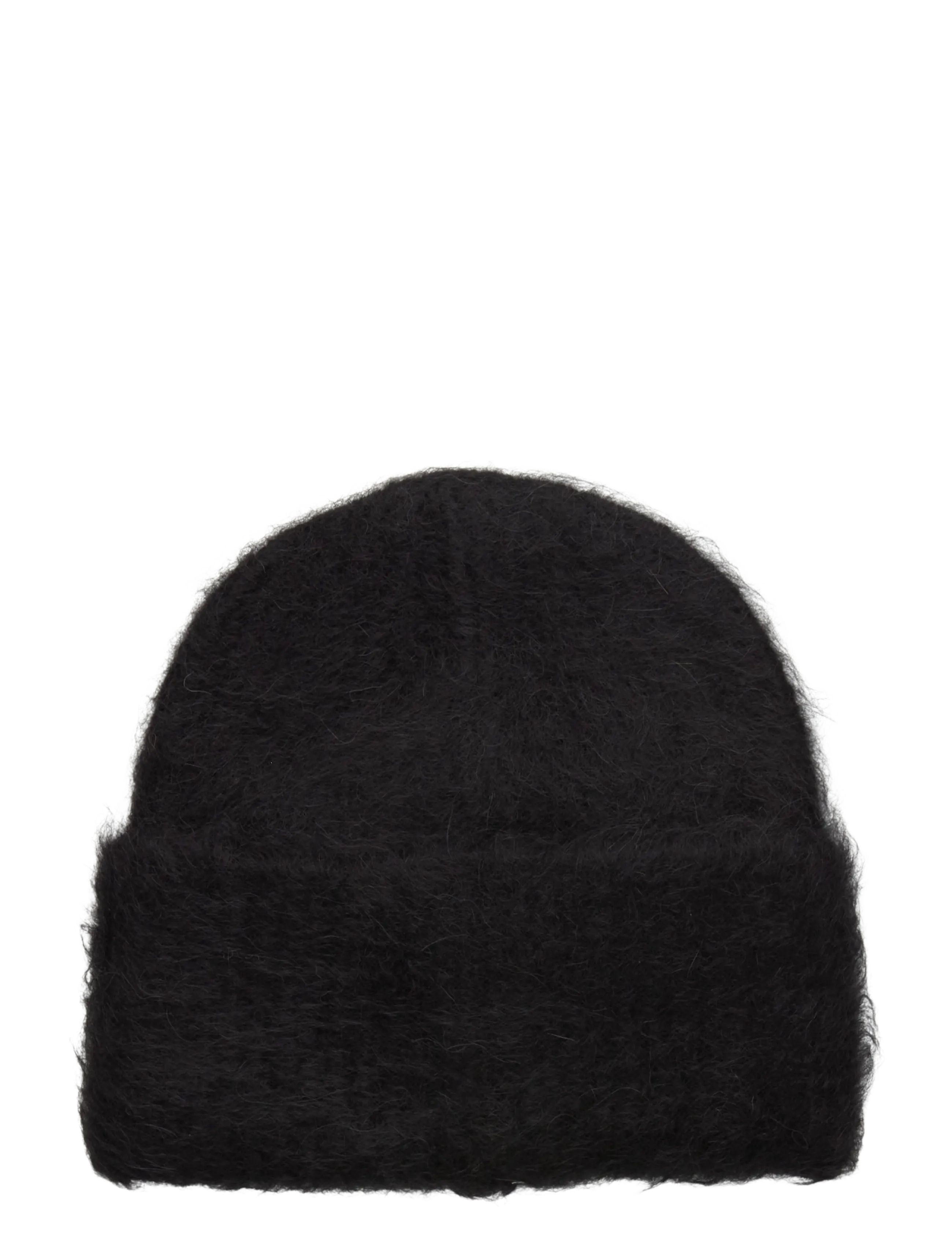 TOTEME - ALPACA KNIT BEANIE - mutsen & petten - black - 1