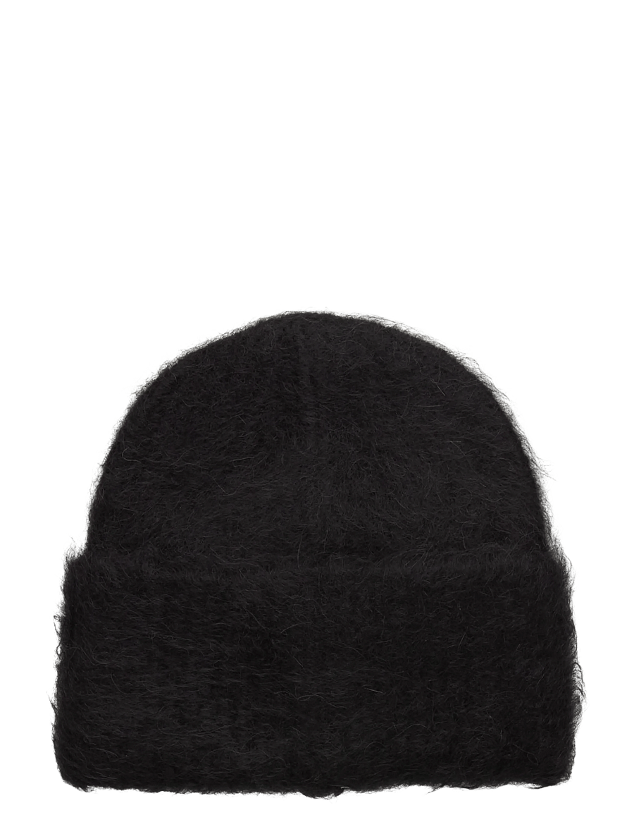 TOTEME - ALPACA KNIT BEANIE - beanie mütsid - black - 1