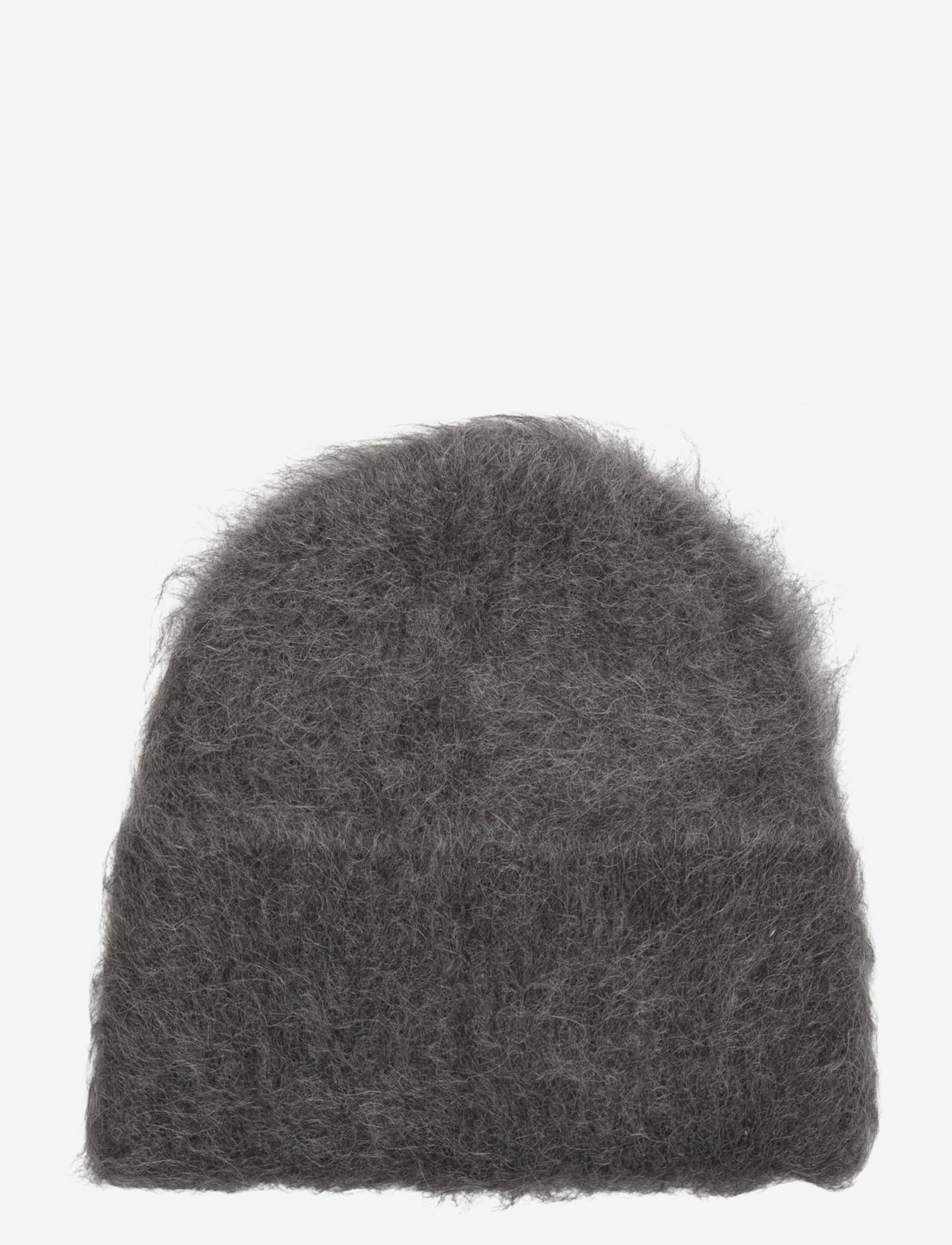 TOTEME - ALPACA KNIT BEANIE - mützen - dark grey melange - 0