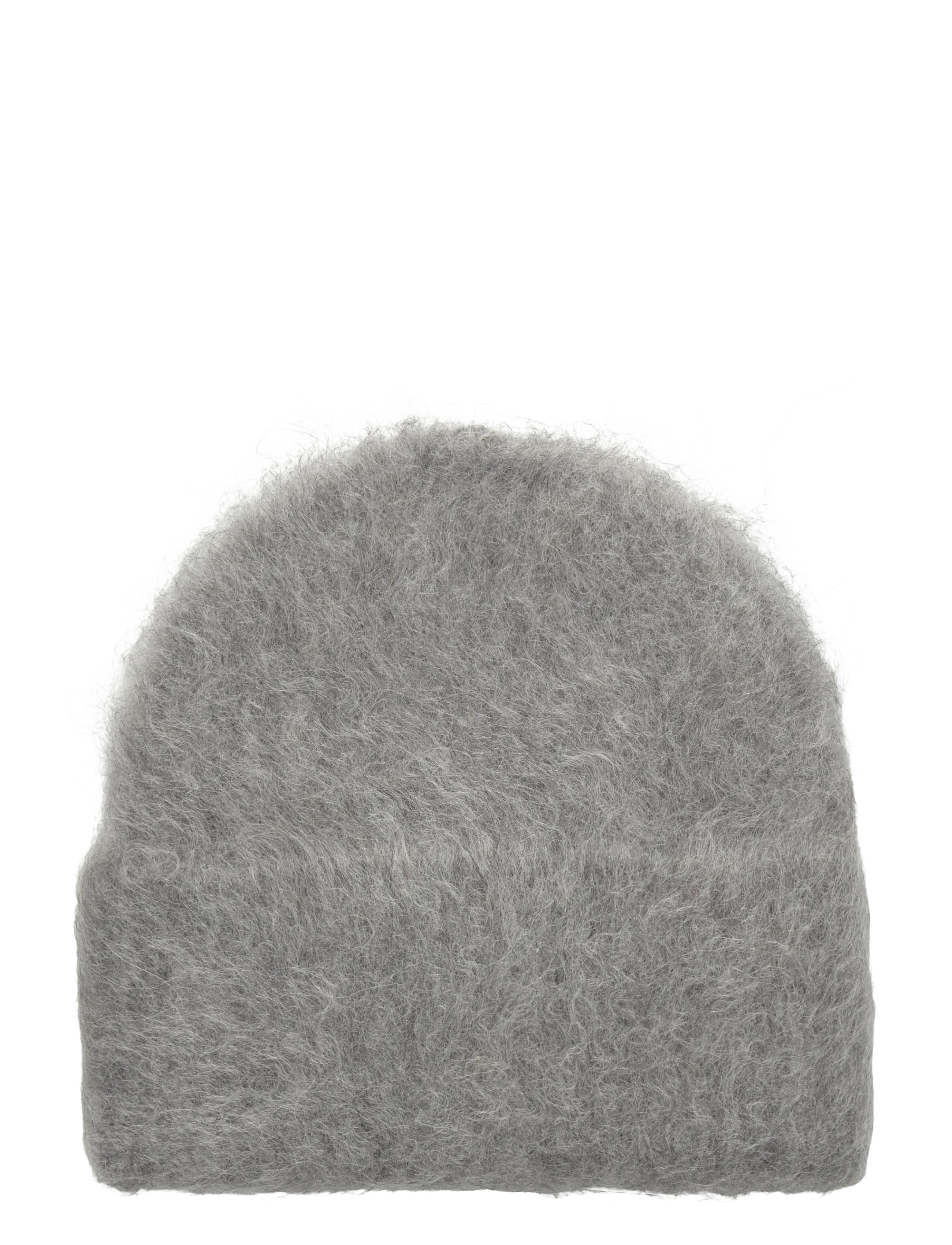 TOTEME ALPACA KNIT BEANIE - Accessoires - GREY / grey