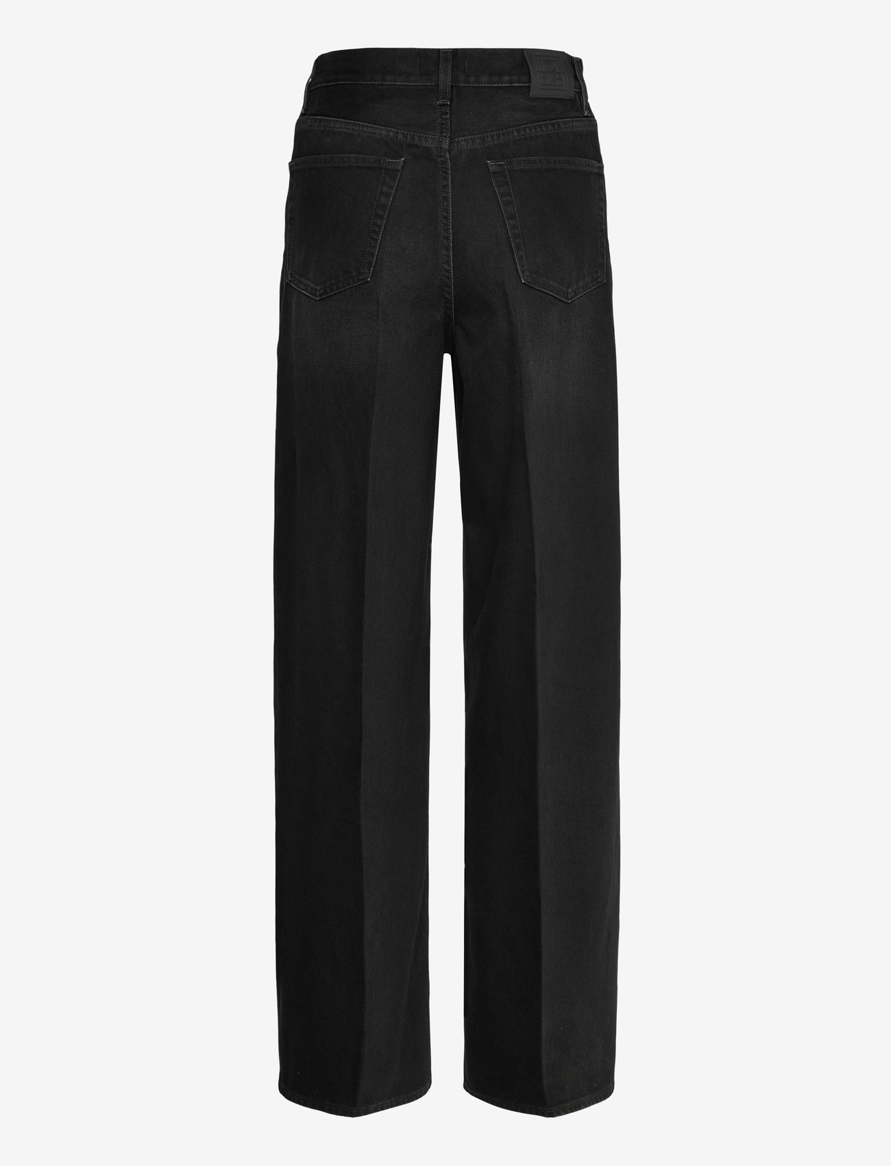 TOTEME - WIDE LEG DENIM - wide leg jeans - faded black - 1