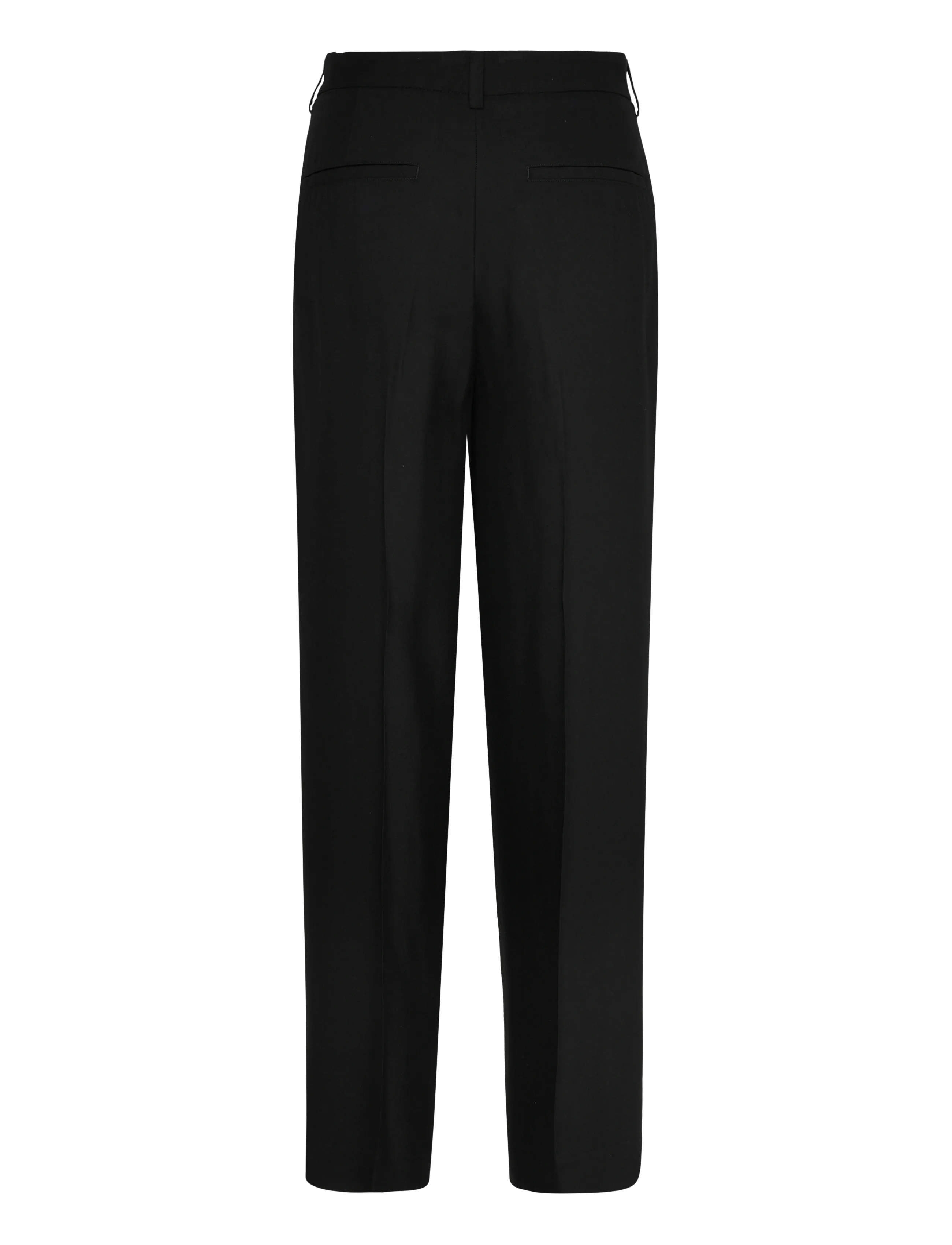 TOTEME - DOUBLE-PLEAT FLUID TROUSERS - straight leg trousers - black - 1