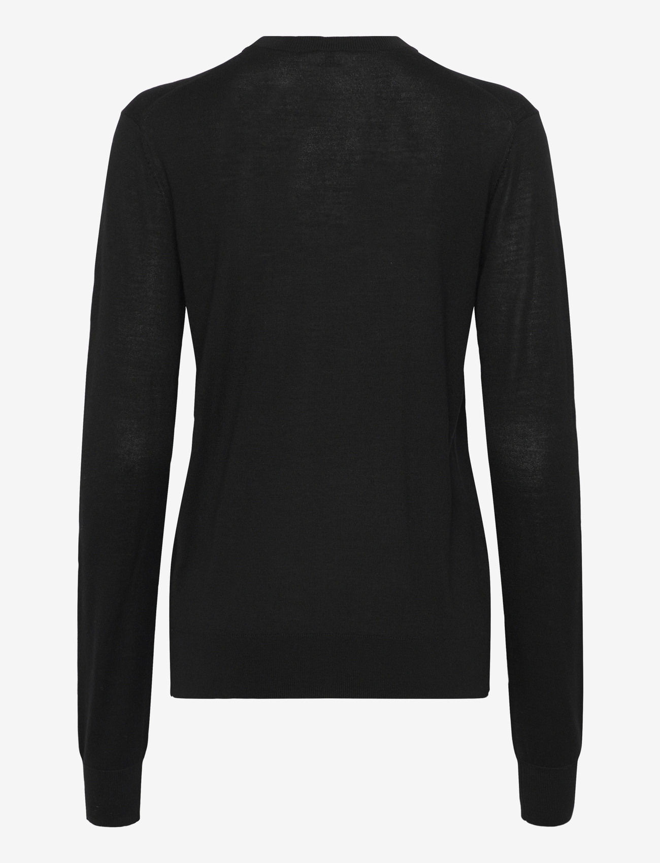 TOTEME - Fine Crew Knit sweater - tröjor - black - 1