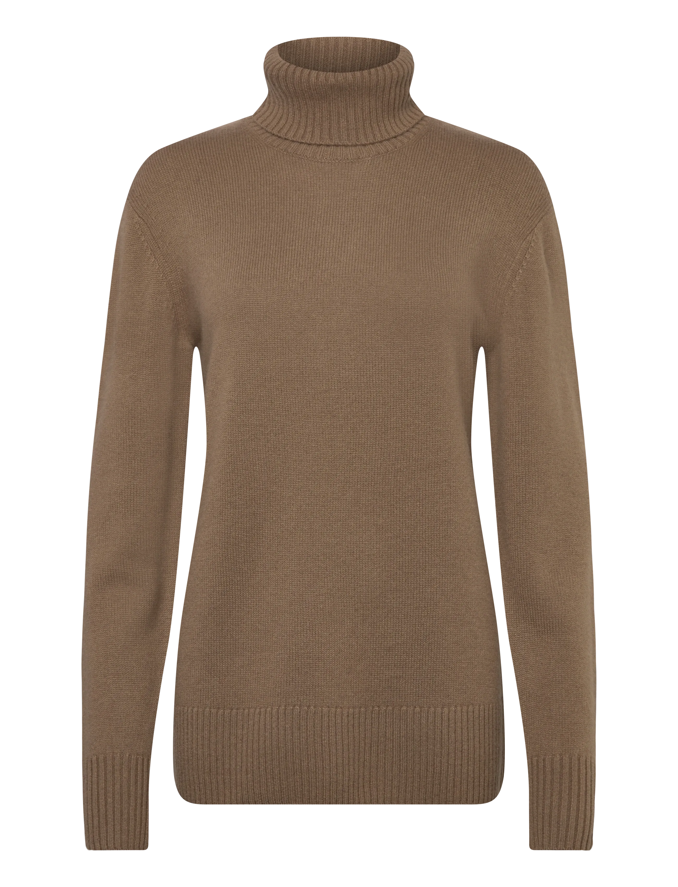 TOTEME CASHMERE TURTLENECK - Transitional Layering - BEIGE / brown
