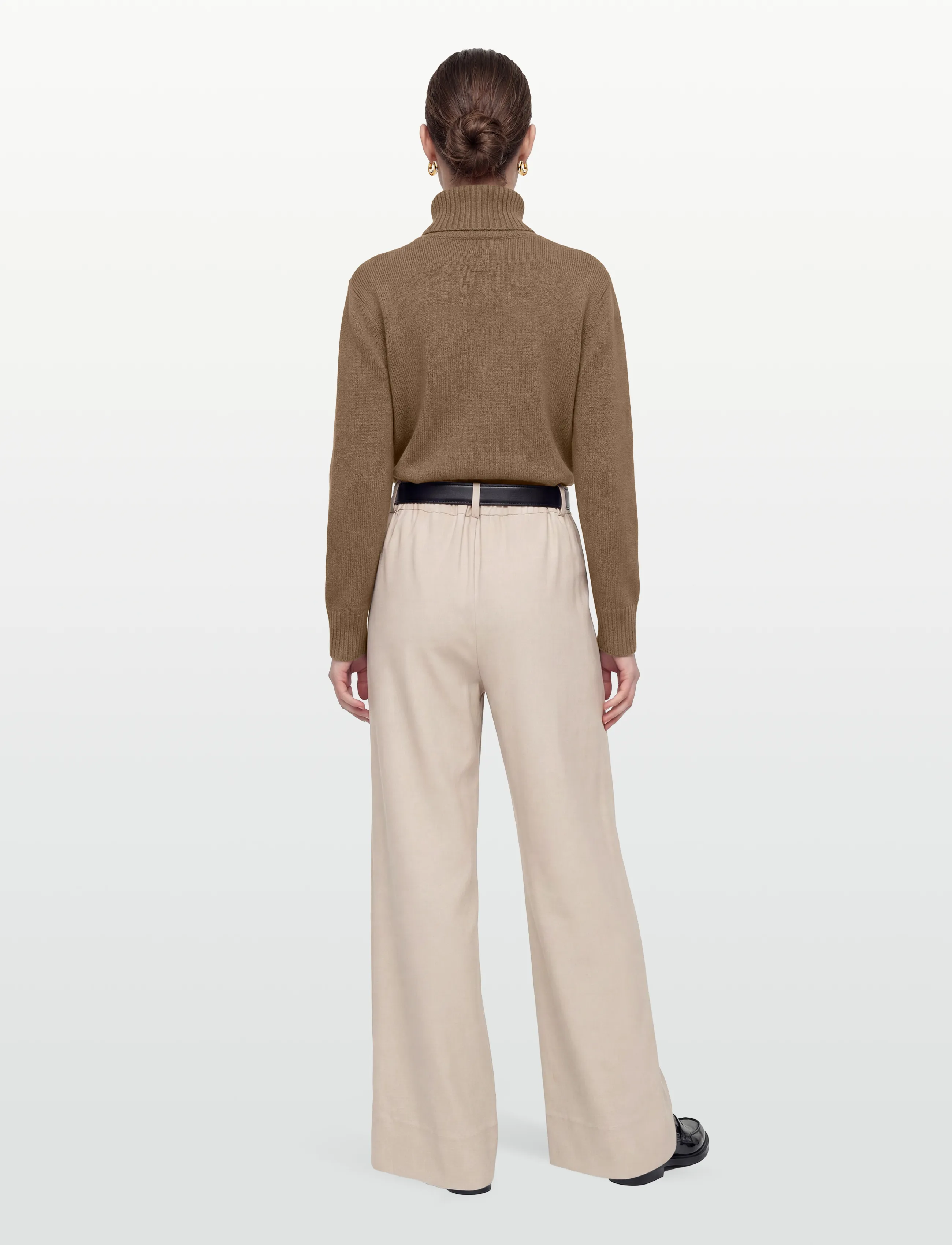 TOTEME - CASHMERE TURTLENECK - cashmere - beige - 4