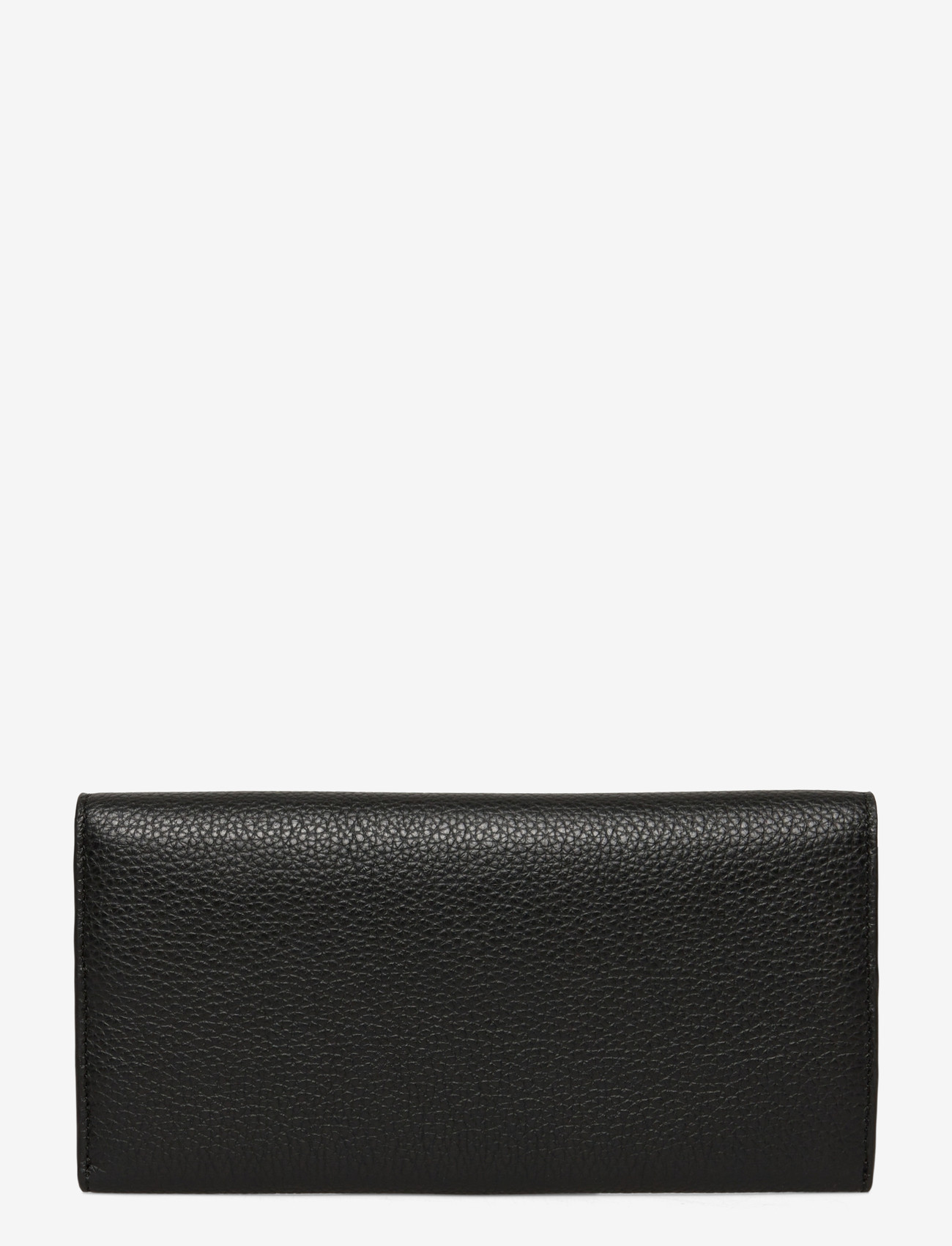 TOTEME - T-LOCK GRAINED- LEATHER WALLET - portemonnaies - black - 1