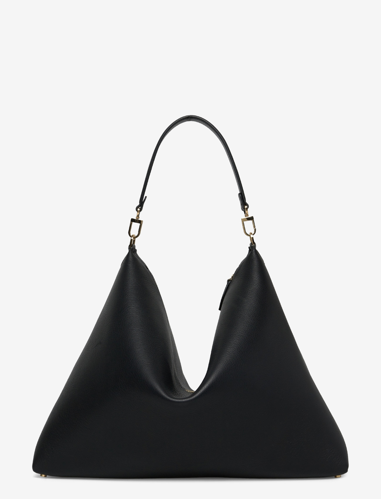 TOTEME - BEVEL GRAINED- LEATHER BAG - speciella tillfällen - black - 1