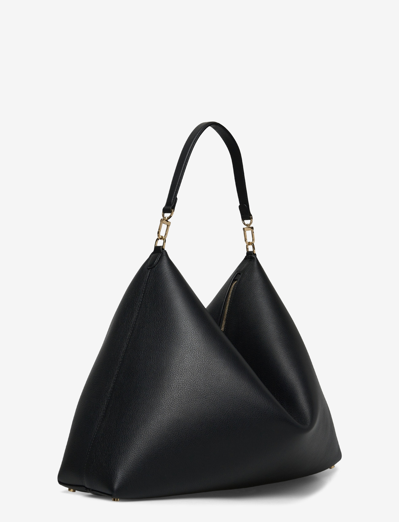 TOTEME - BEVEL GRAINED- LEATHER BAG - speciella tillfällen - black - 2