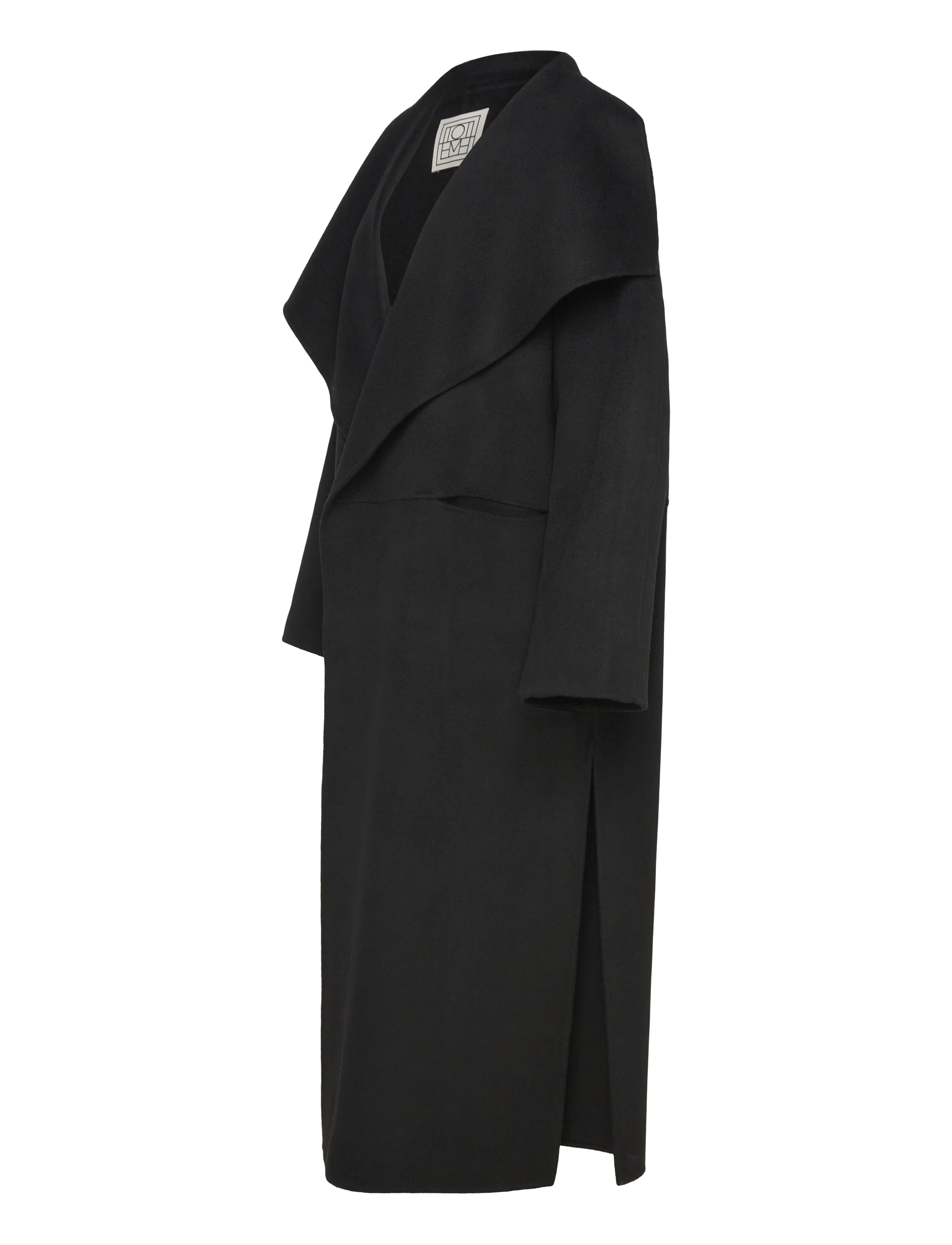 TOTEME - SIGNATURE DOUBLÉ COAT - vinterjakker - black - 4