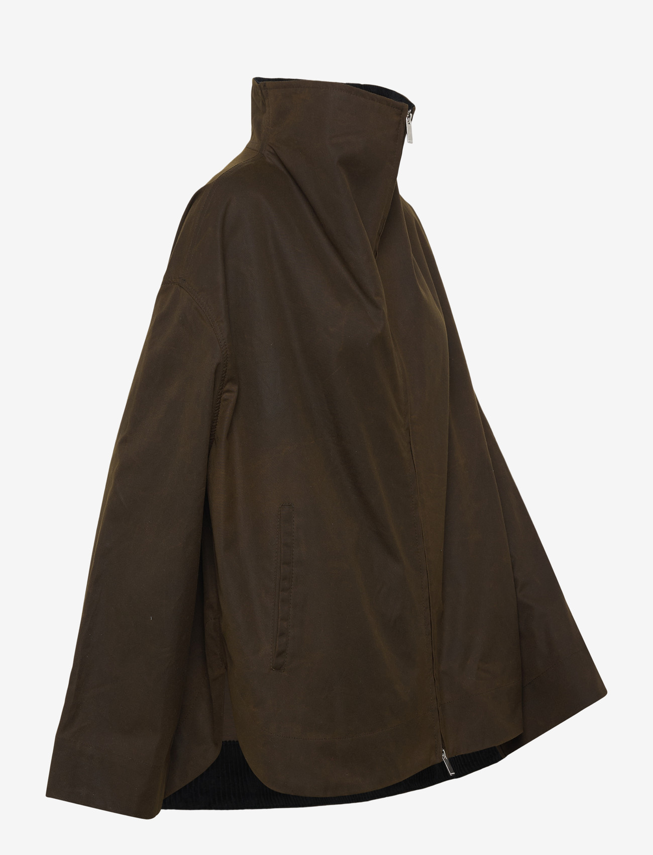 TOTEME - ZIPPED COUNTRY JACKET - forårsjakker - bark - 2