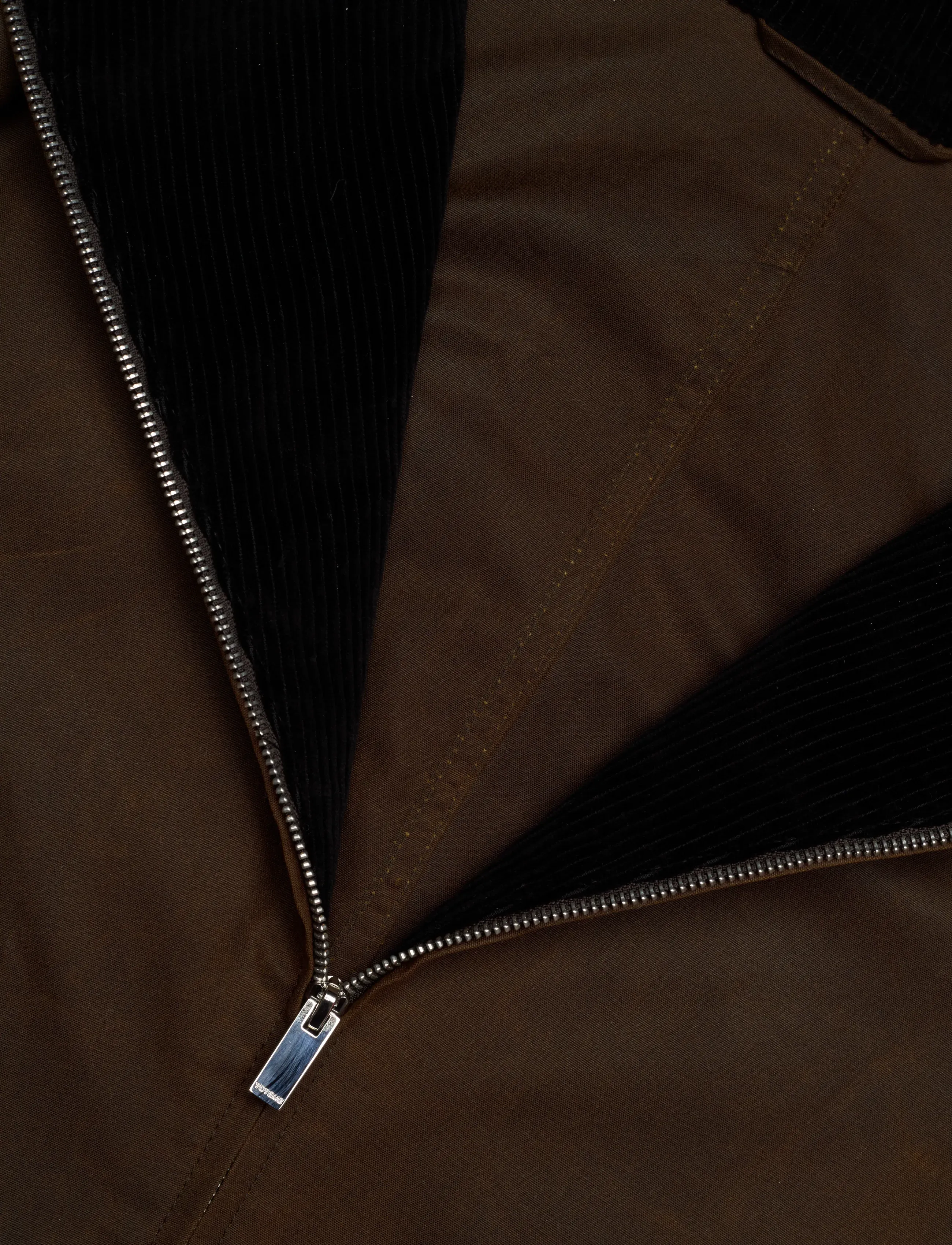 TOTEME - ZIPPED COUNTRY JACKET - spring jackets - bark - 4