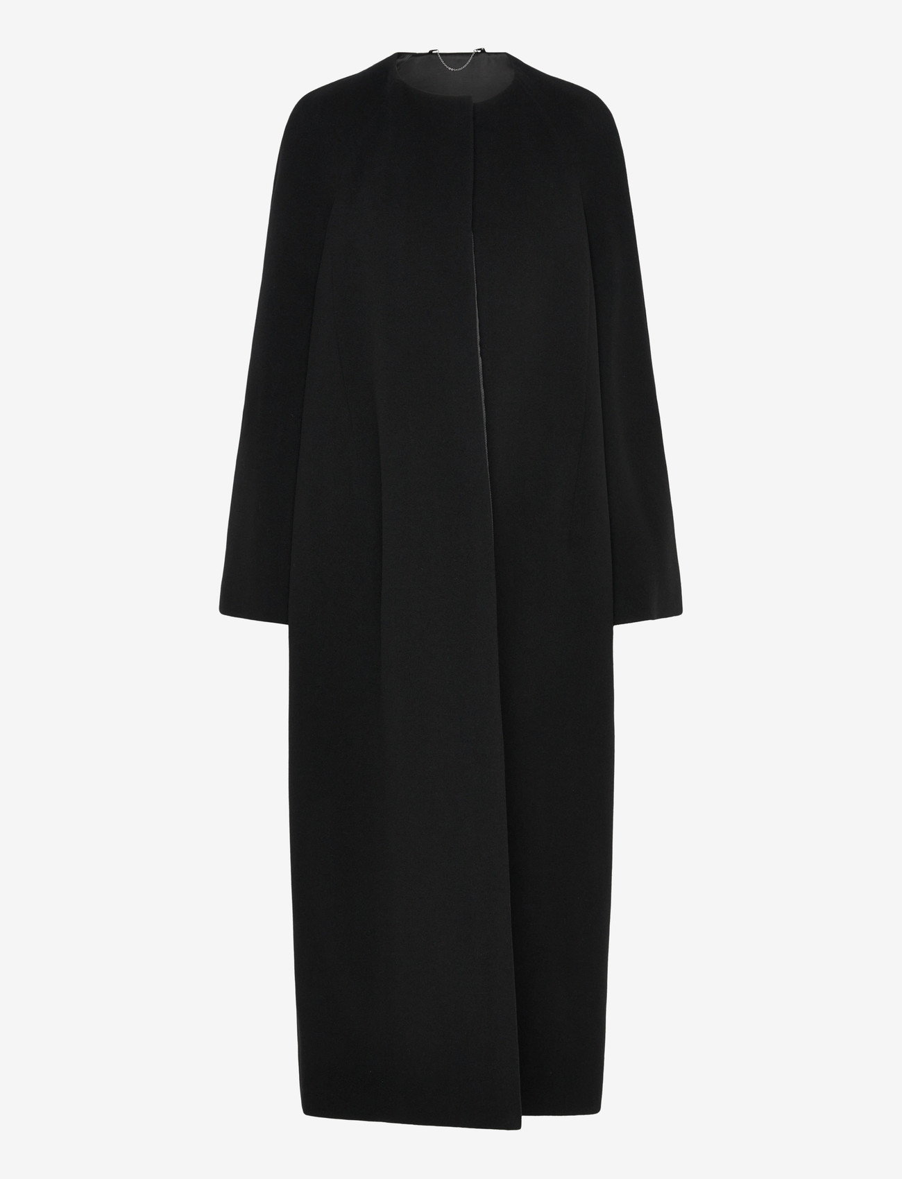 TOTEME - BELL-SLEEVE COAT - talvejoped - black - 0